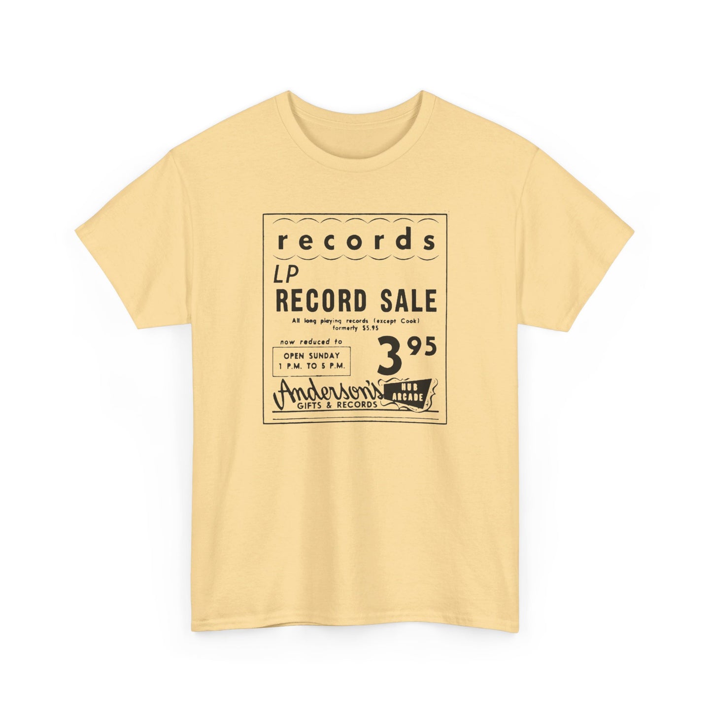 Record Store Tee #127: Anderson's Gifts and Records Minneapolis