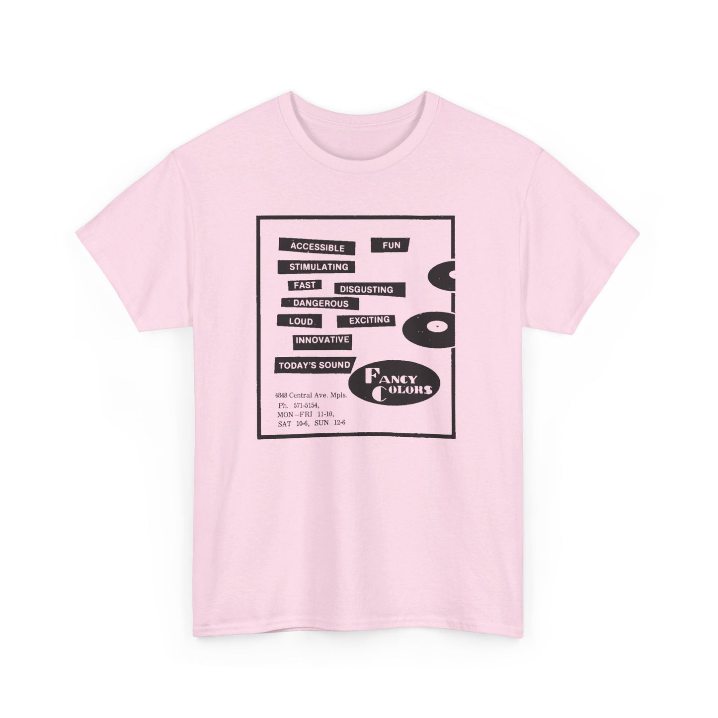 Record Store Tee #135: Fancy Colors Records Minneapolis