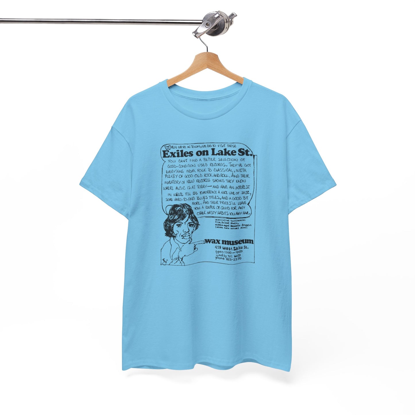 Record Store Tee #146: Wax Museum Exiles On Lake Street
