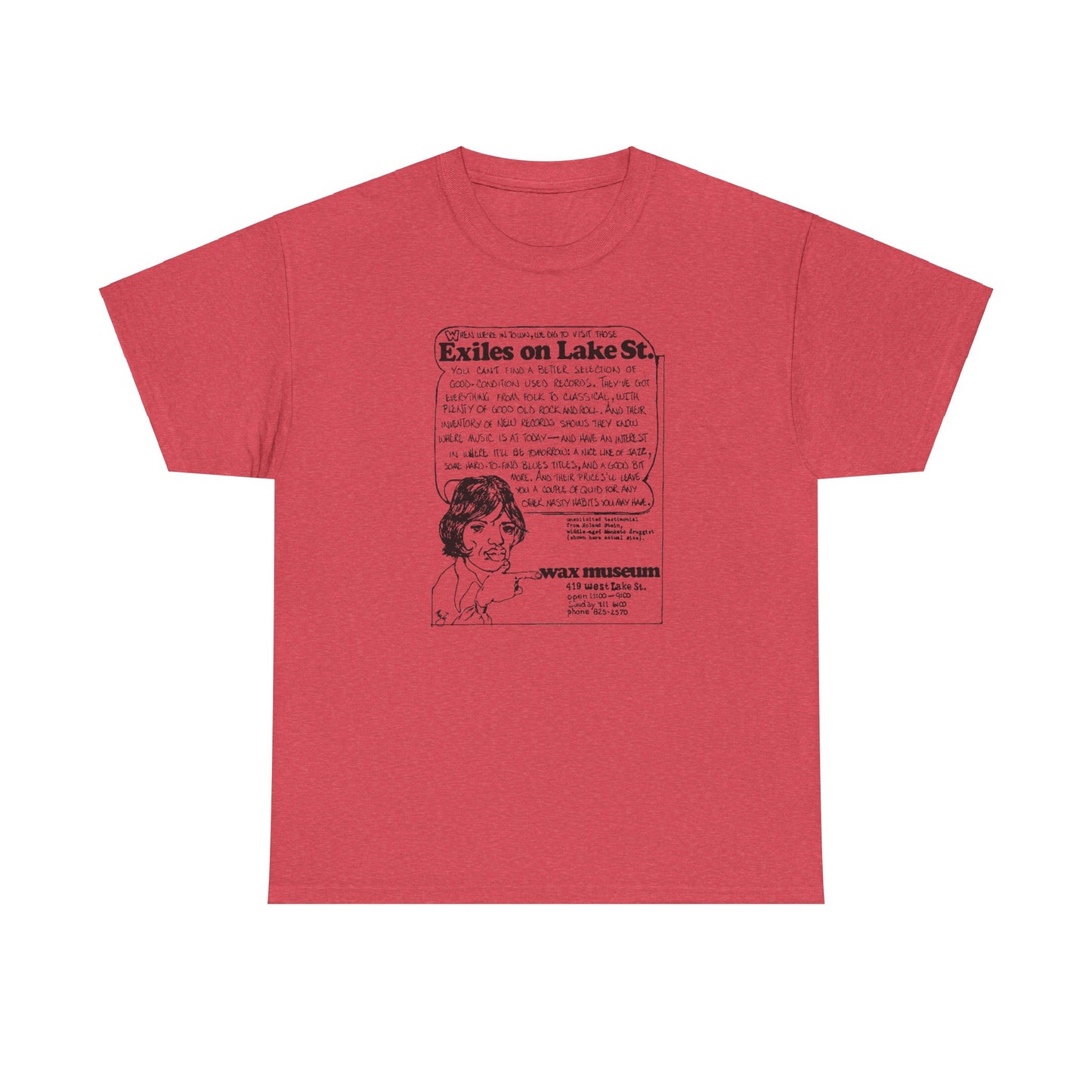 Record Store Tee #146: Wax Museum Exiles On Lake Street