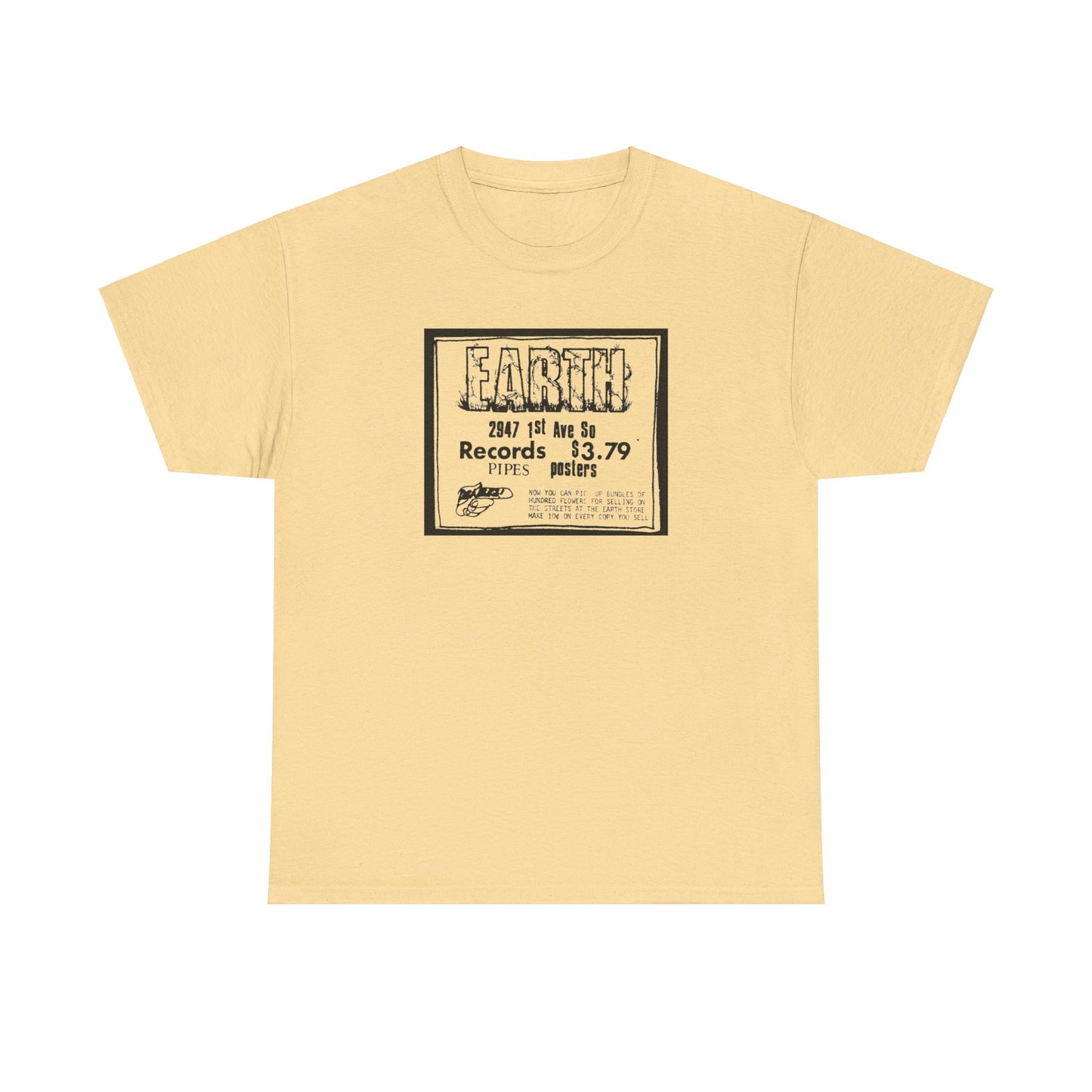 Record Store Tee #133: Earth Records & Pipes