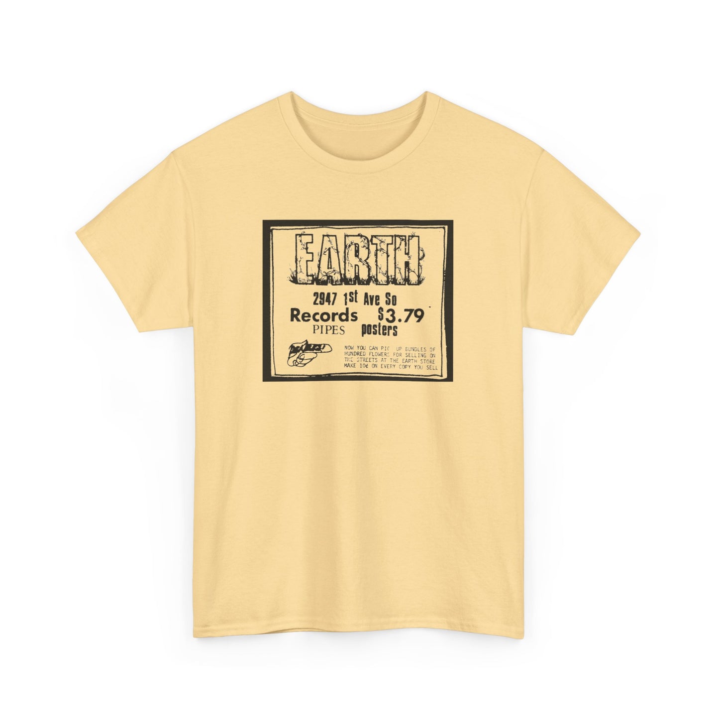 Record Store Tee #133: Earth Records & Pipes