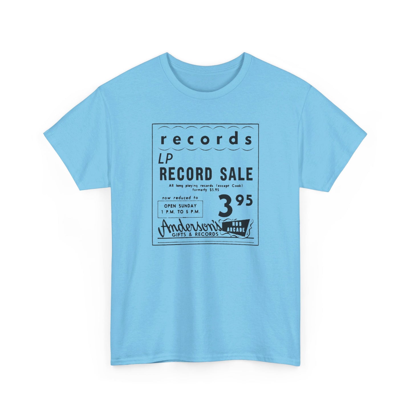 Record Store Tee #127: Anderson's Gifts and Records Minneapolis