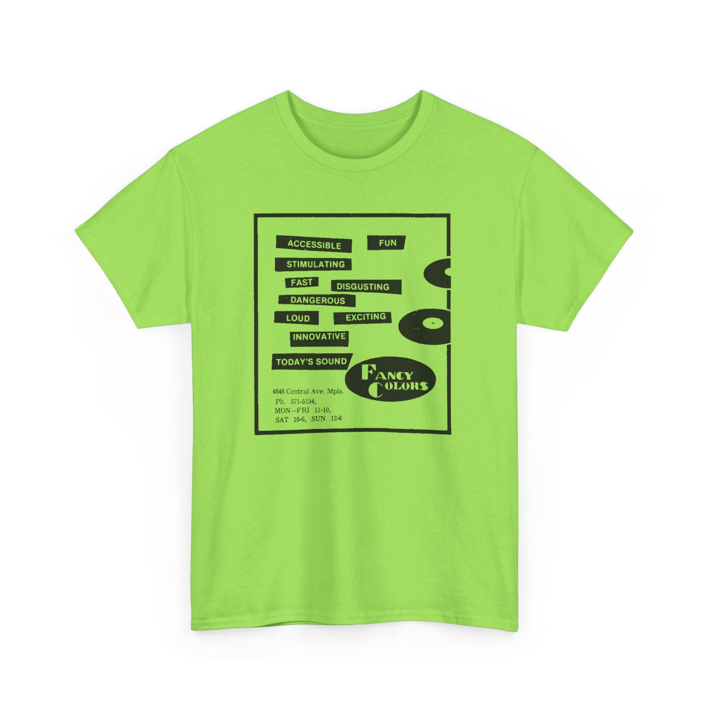 Record Store Tee #135: Fancy Colors Records Minneapolis