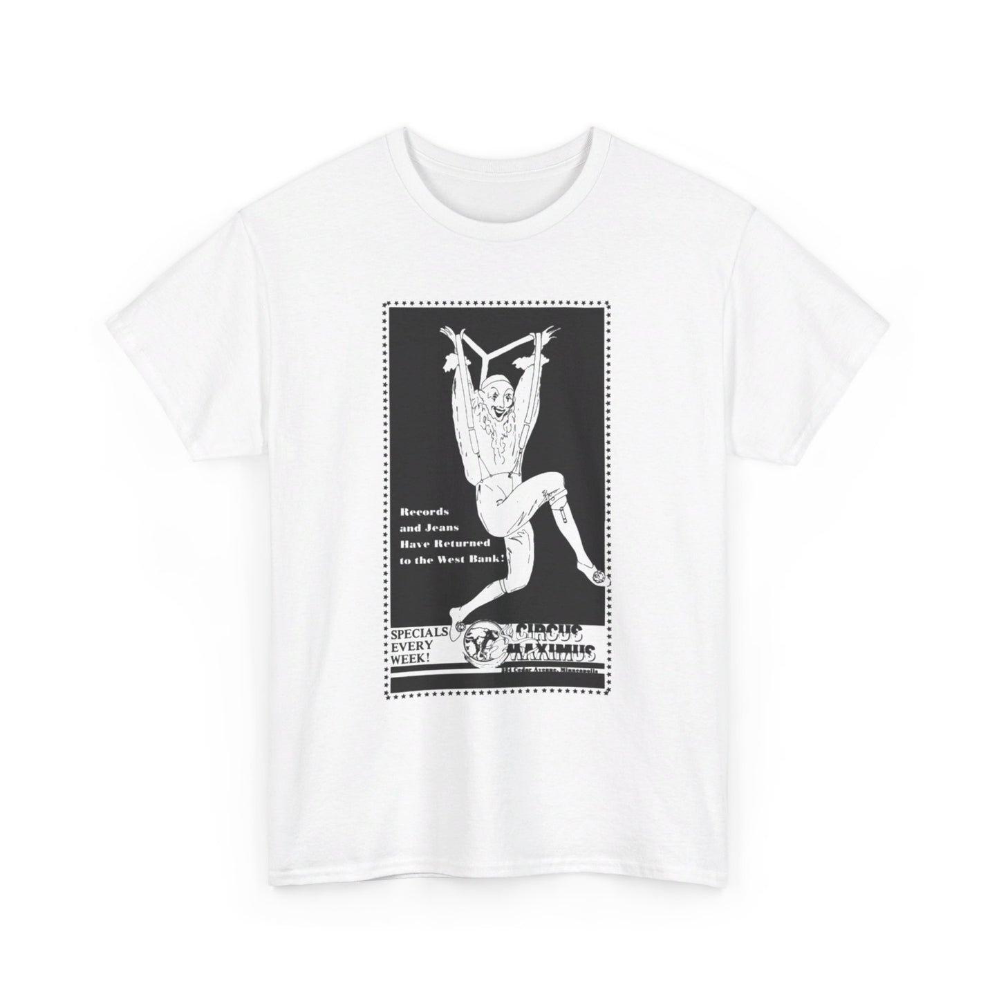 Record Store Tee #128: Circus Maximus Minneapolis