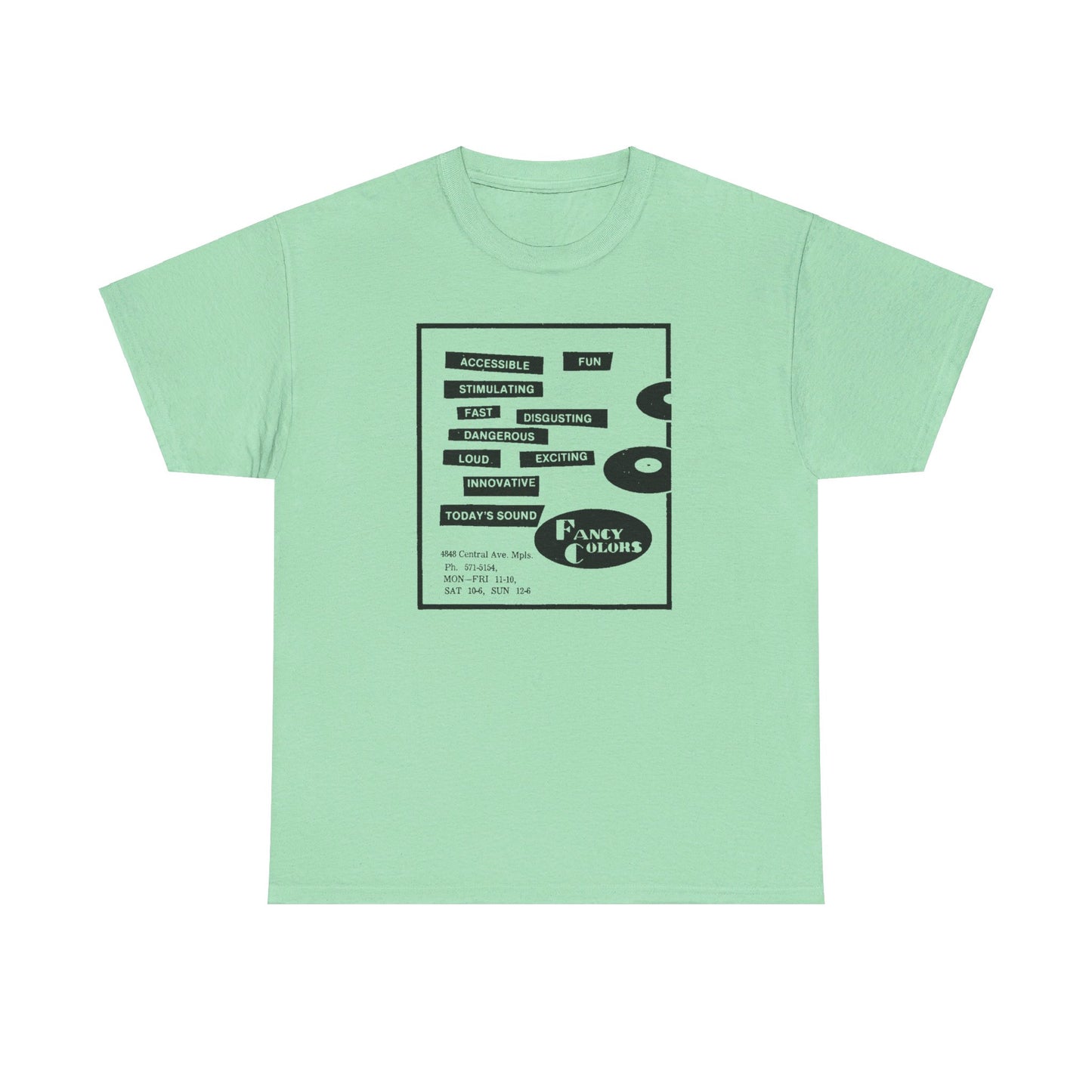 Record Store Tee #135: Fancy Colors Records Minneapolis