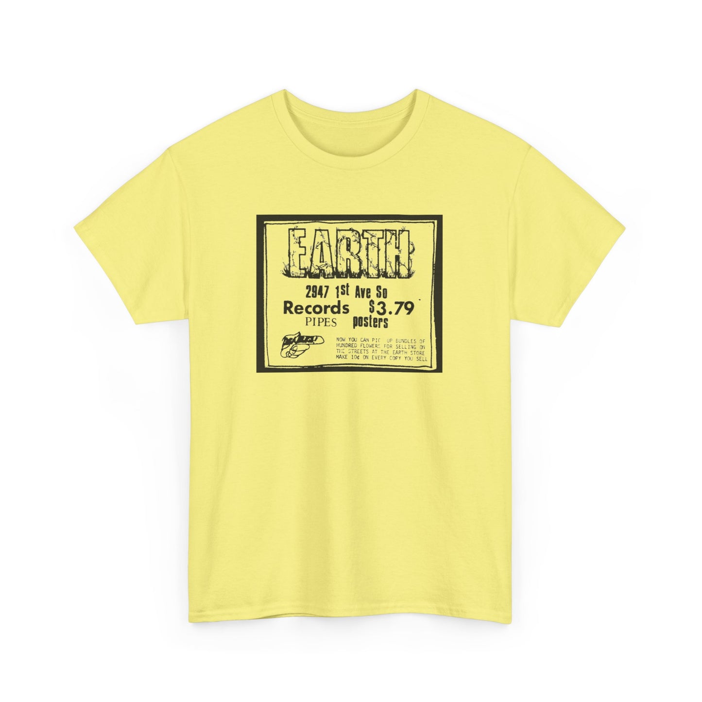 Record Store Tee #133: Earth Records & Pipes