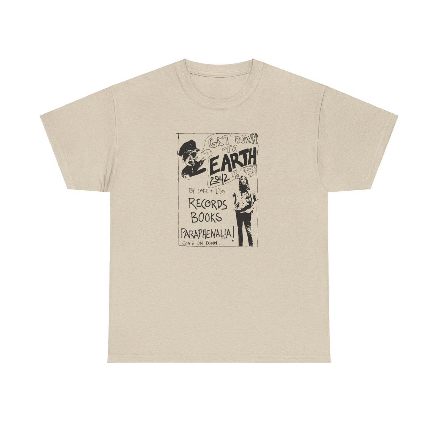 Record Store Tee #139: Earth Records Books & Paraphernalia