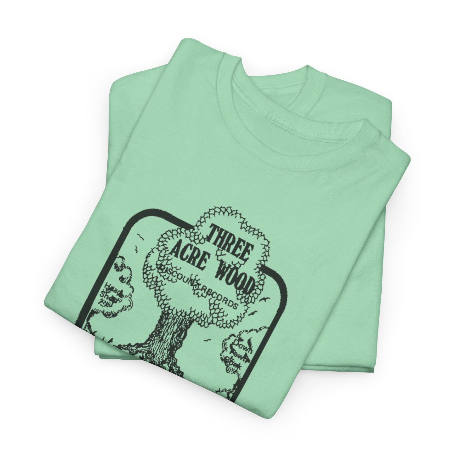 Record Store Tee #148: Three Acre Wood Discount Records & Head Shop