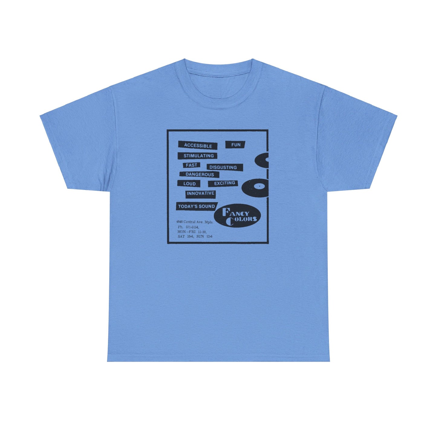 Record Store Tee #135: Fancy Colors Records Minneapolis