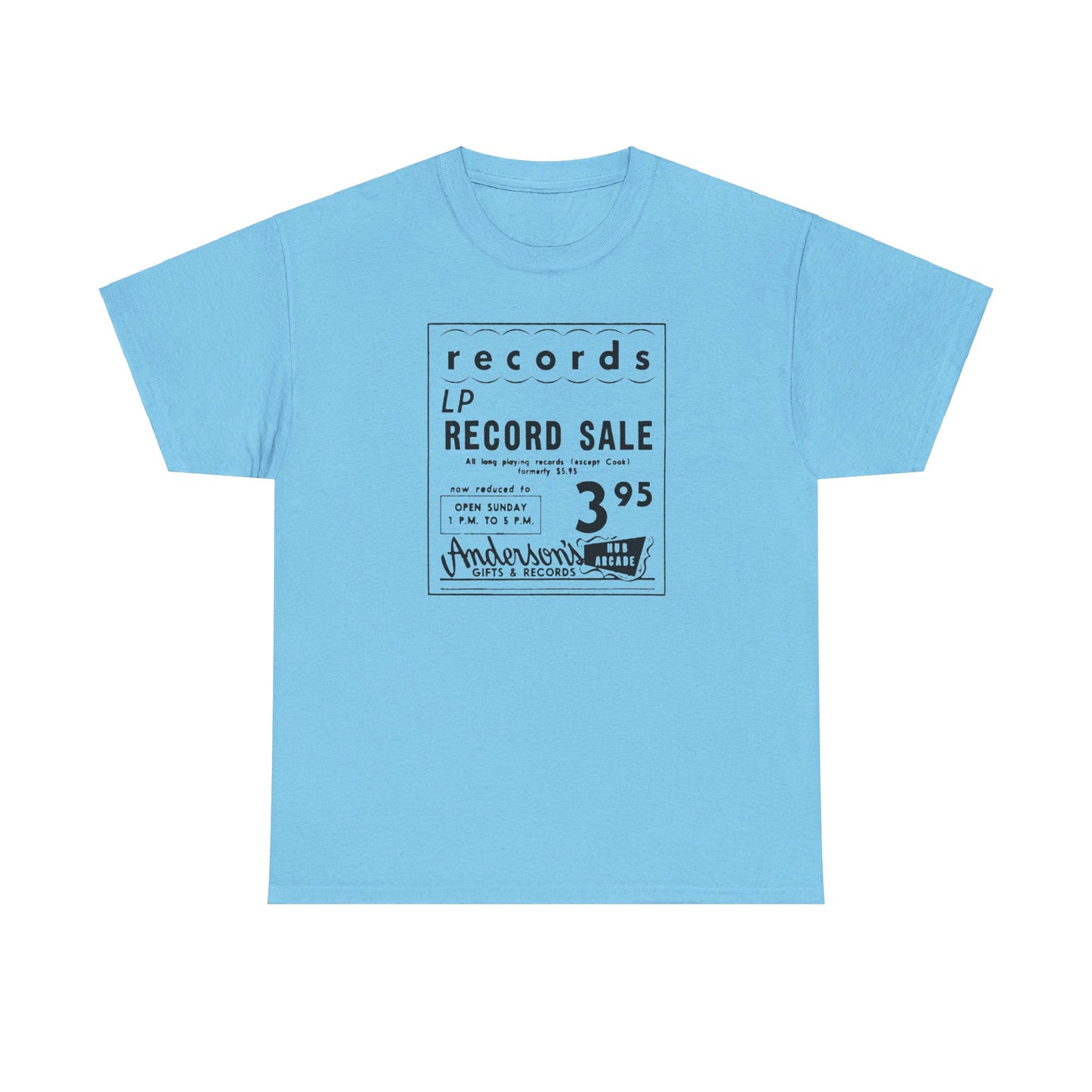 Record Store Tee #127: Anderson's Gifts and Records Minneapolis