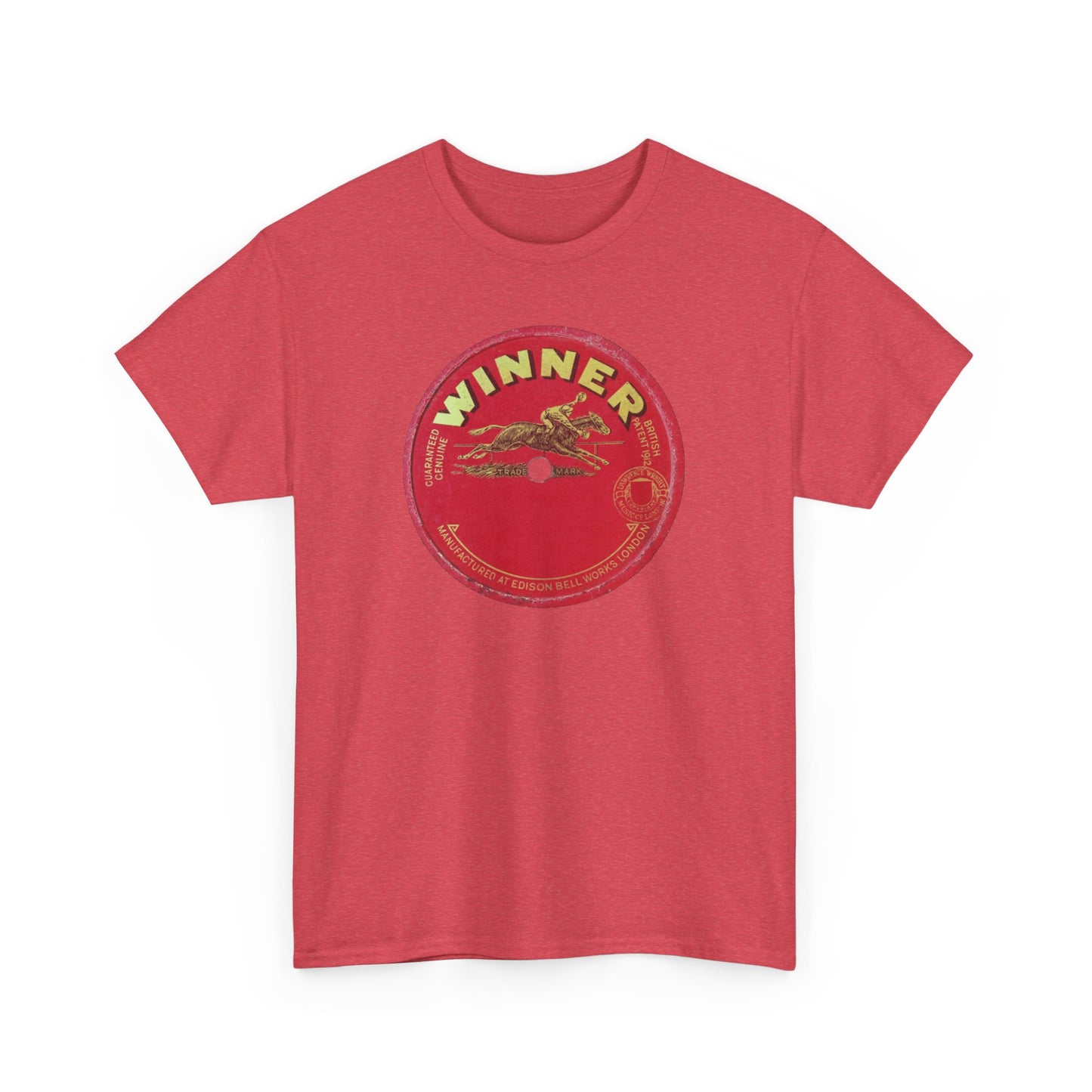 Vintage Retro 78rpm Label Tee #11: Winner Records