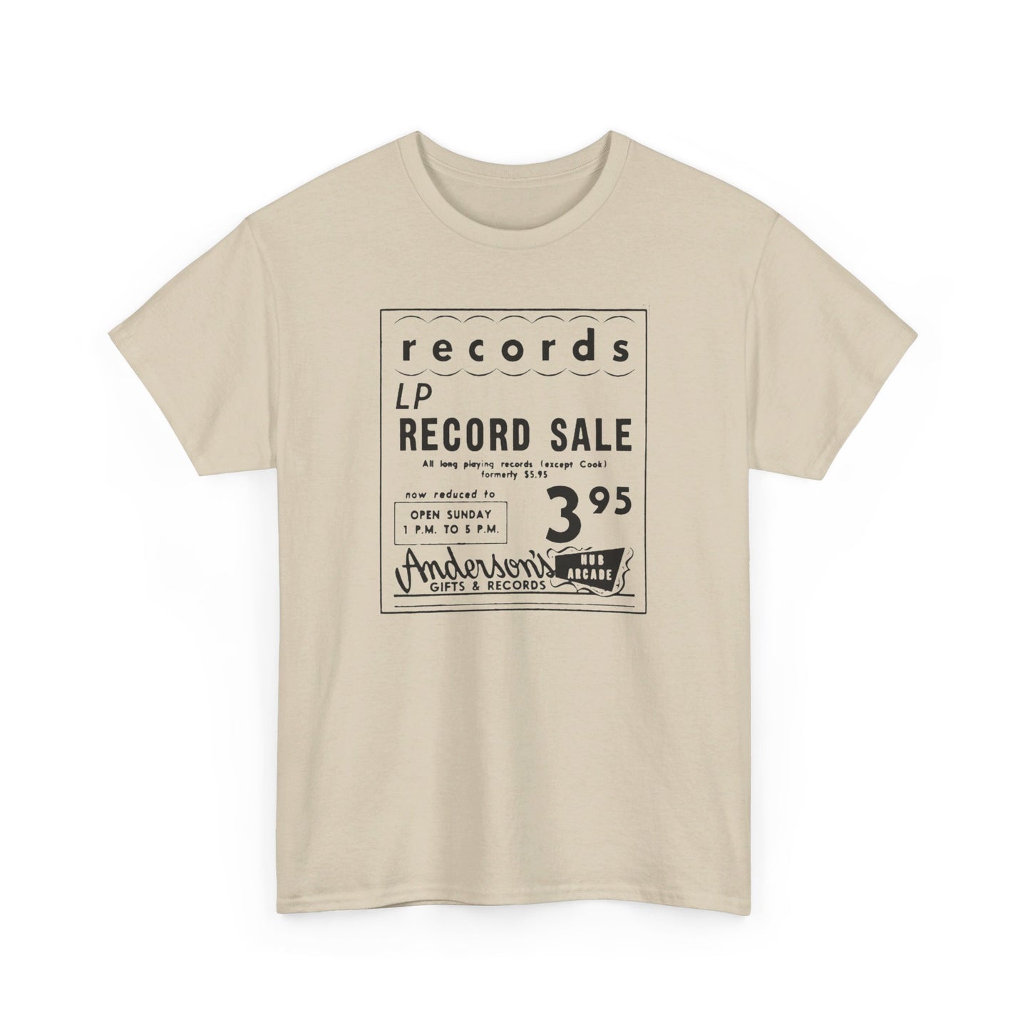 Record Store Tee #127: Anderson's Gifts and Records Minneapolis