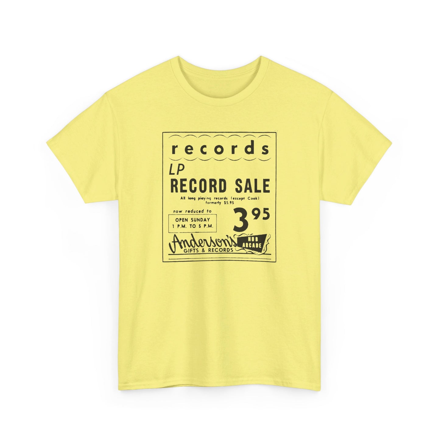 Record Store Tee #127: Anderson's Gifts and Records Minneapolis