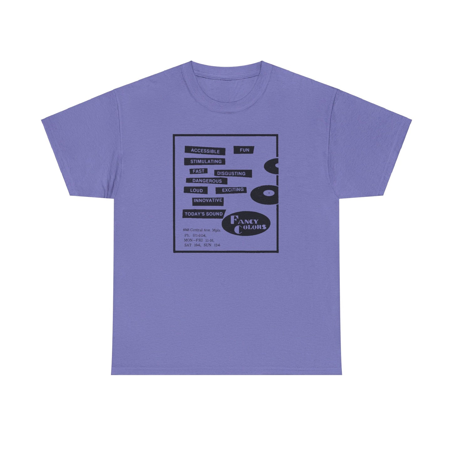 Record Store Tee #135: Fancy Colors Records Minneapolis