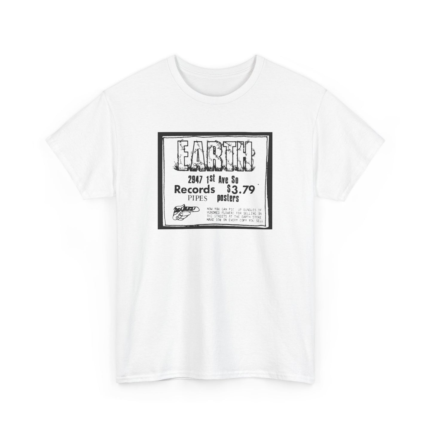Record Store Tee #133: Earth Records & Pipes
