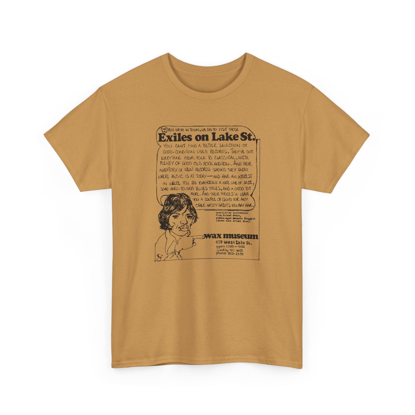 Record Store Tee #146: Wax Museum Exiles On Lake Street