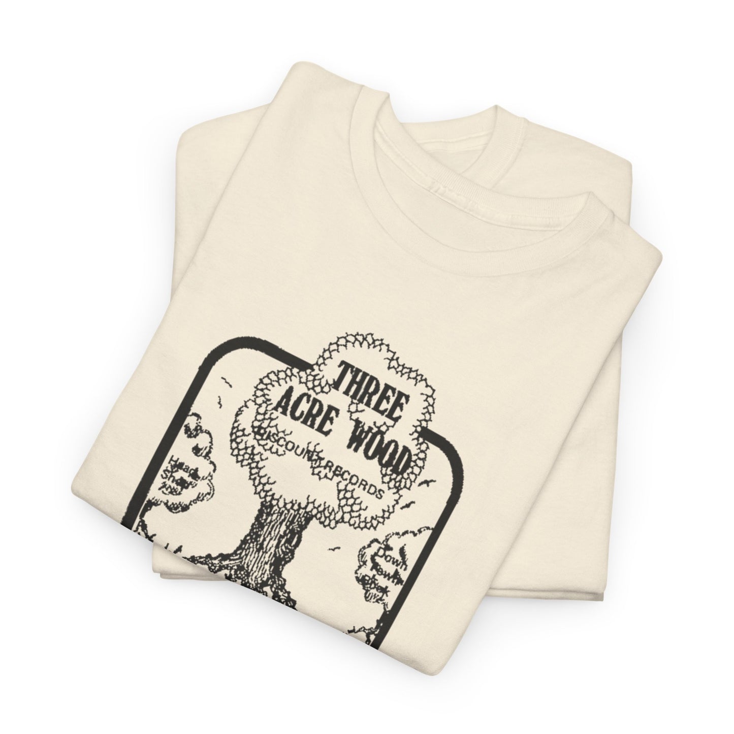 Record Store Tee #148: Three Acre Wood Discount Records & Head Shop