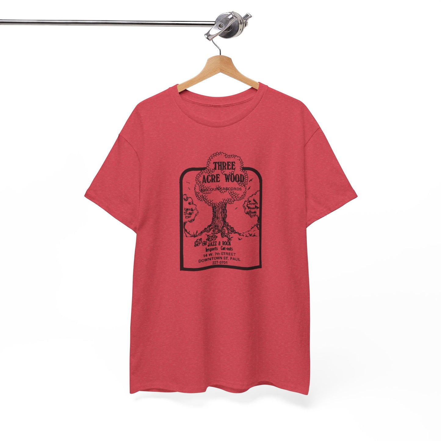 Record Store Tee #148: Three Acre Wood Discount Records & Head Shop