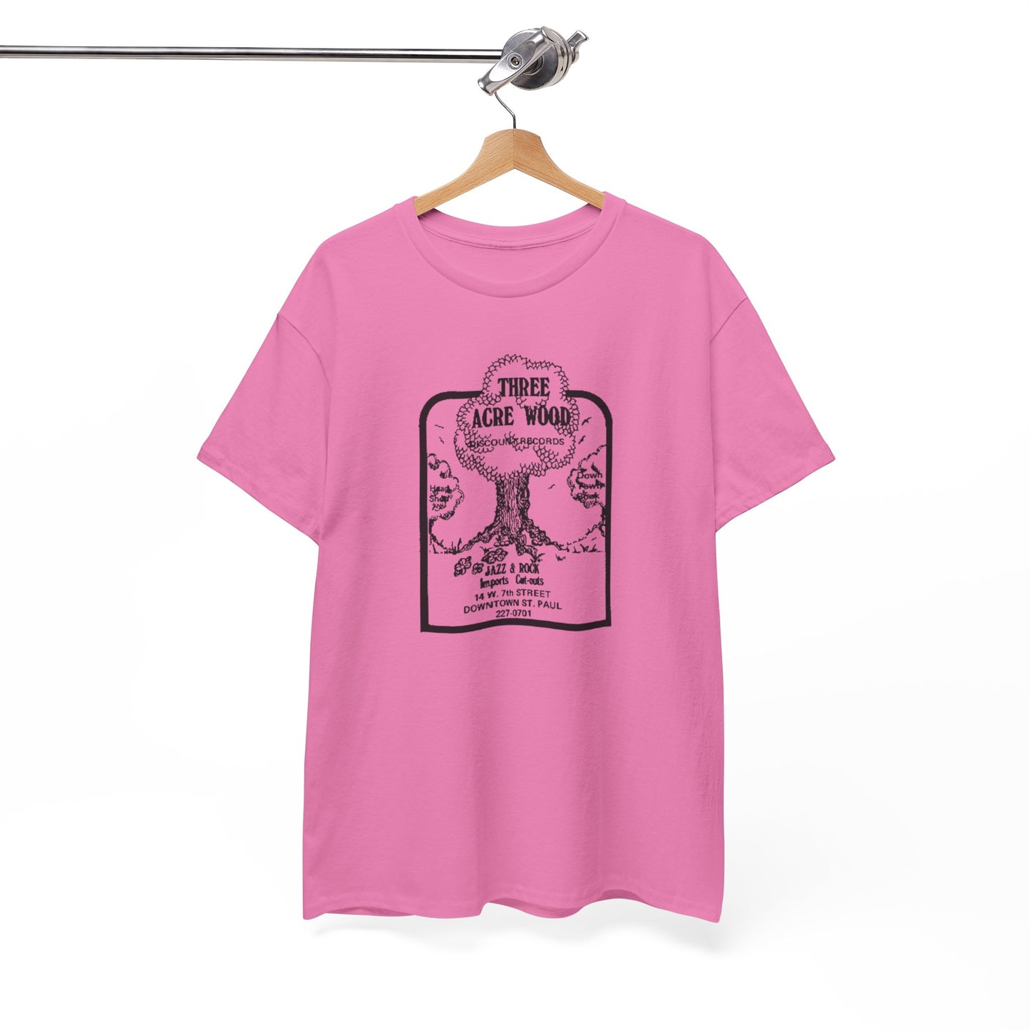 Record Store Tee #148: Three Acre Wood Discount Records & Head Shop