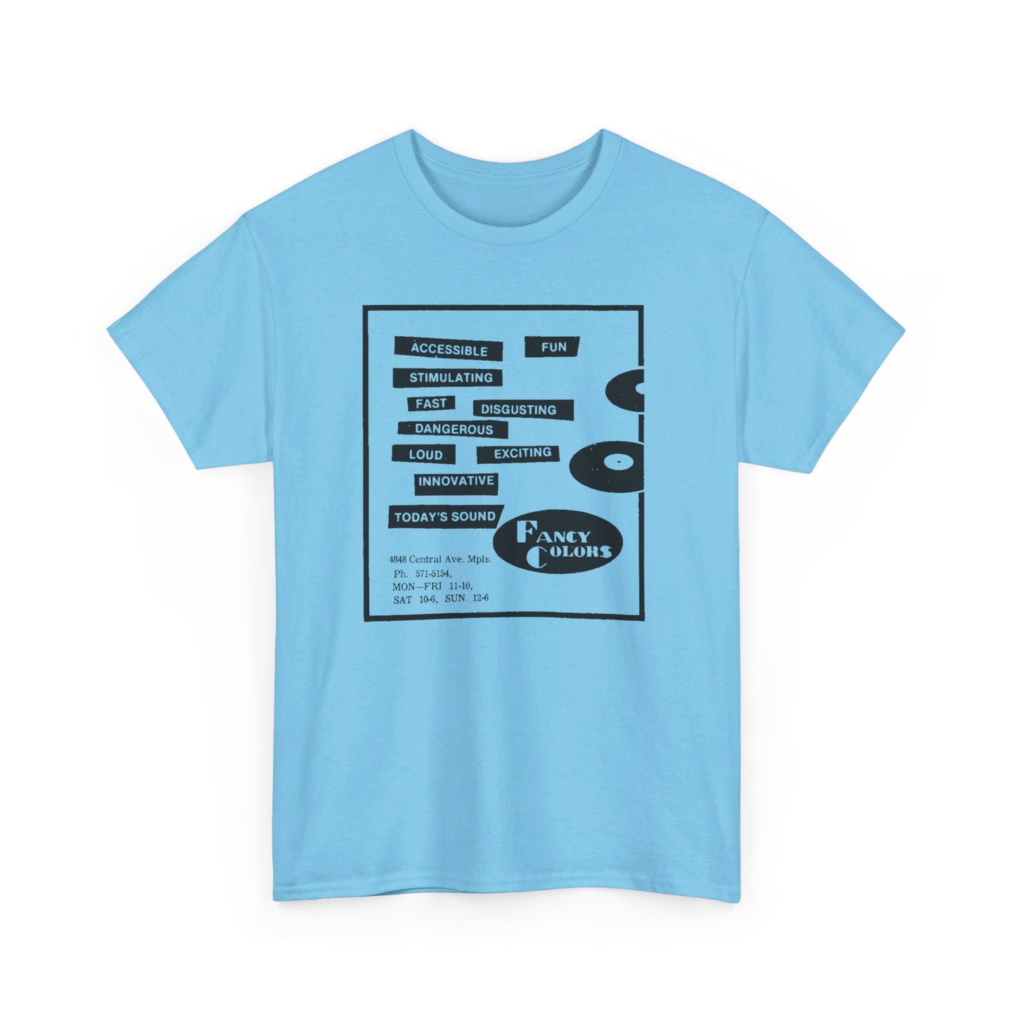 Record Store Tee #135: Fancy Colors Records Minneapolis