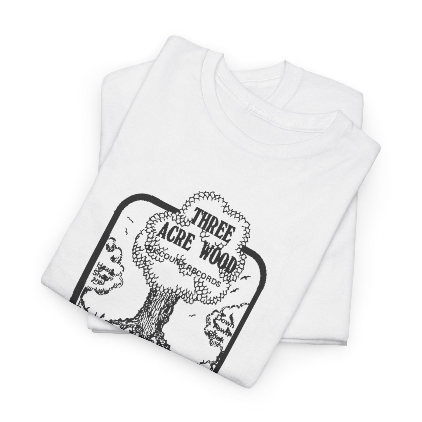 Record Store Tee #148: Three Acre Wood Discount Records & Head Shop