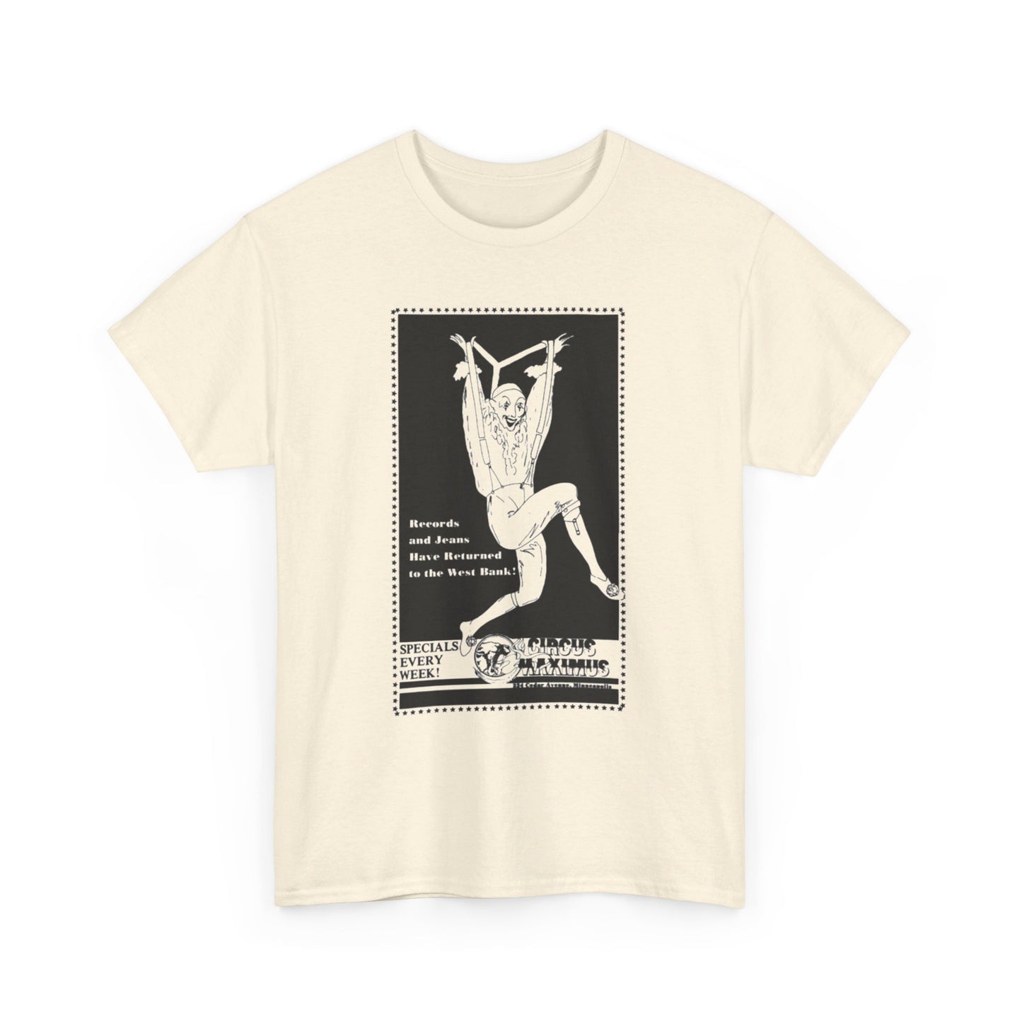 Record Store Tee #128: Circus Maximus Minneapolis