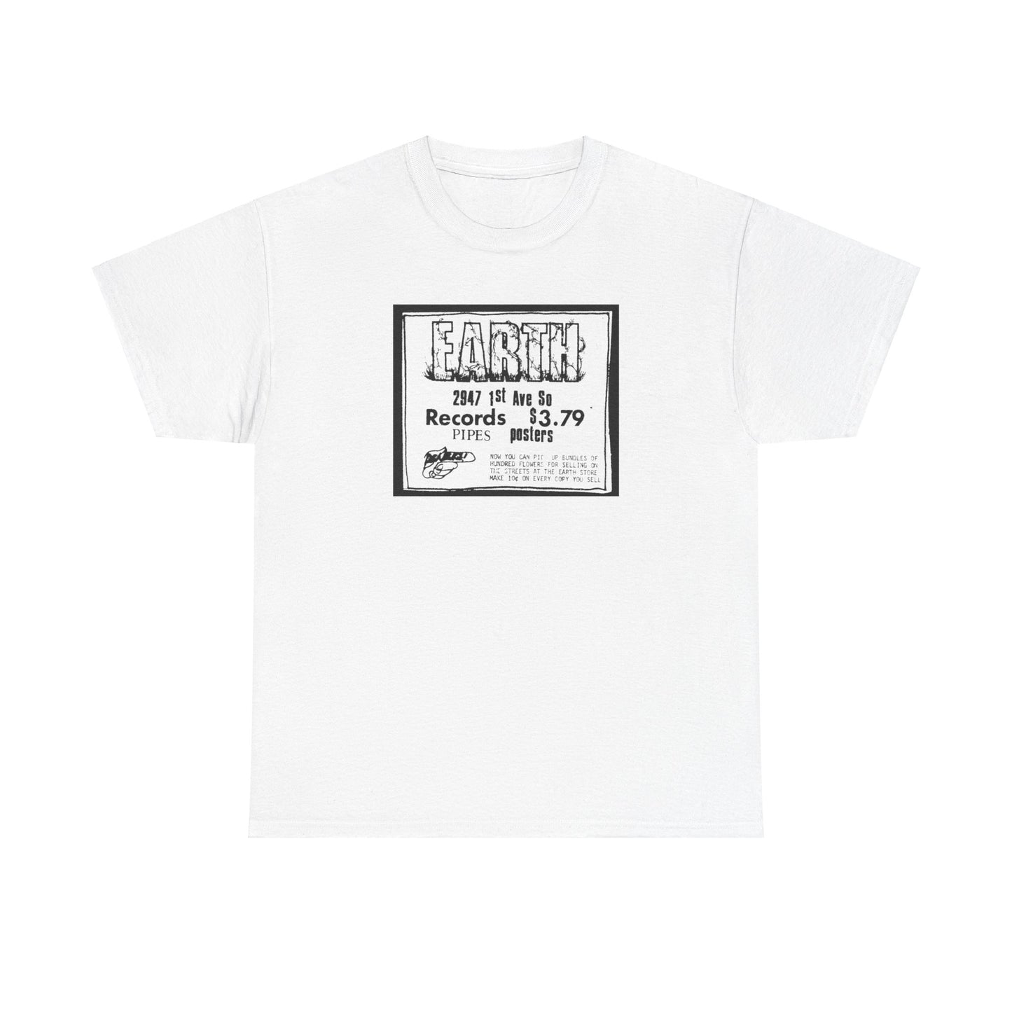 Record Store Tee #133: Earth Records & Pipes