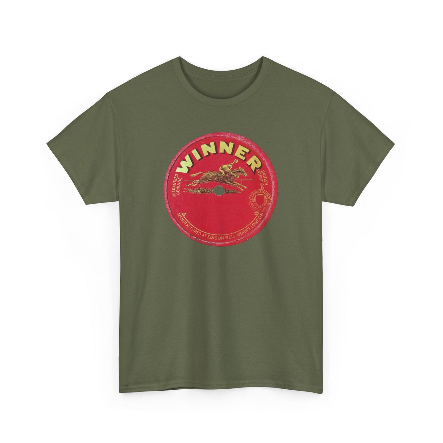Vintage Retro 78rpm Label Tee #11: Winner Records