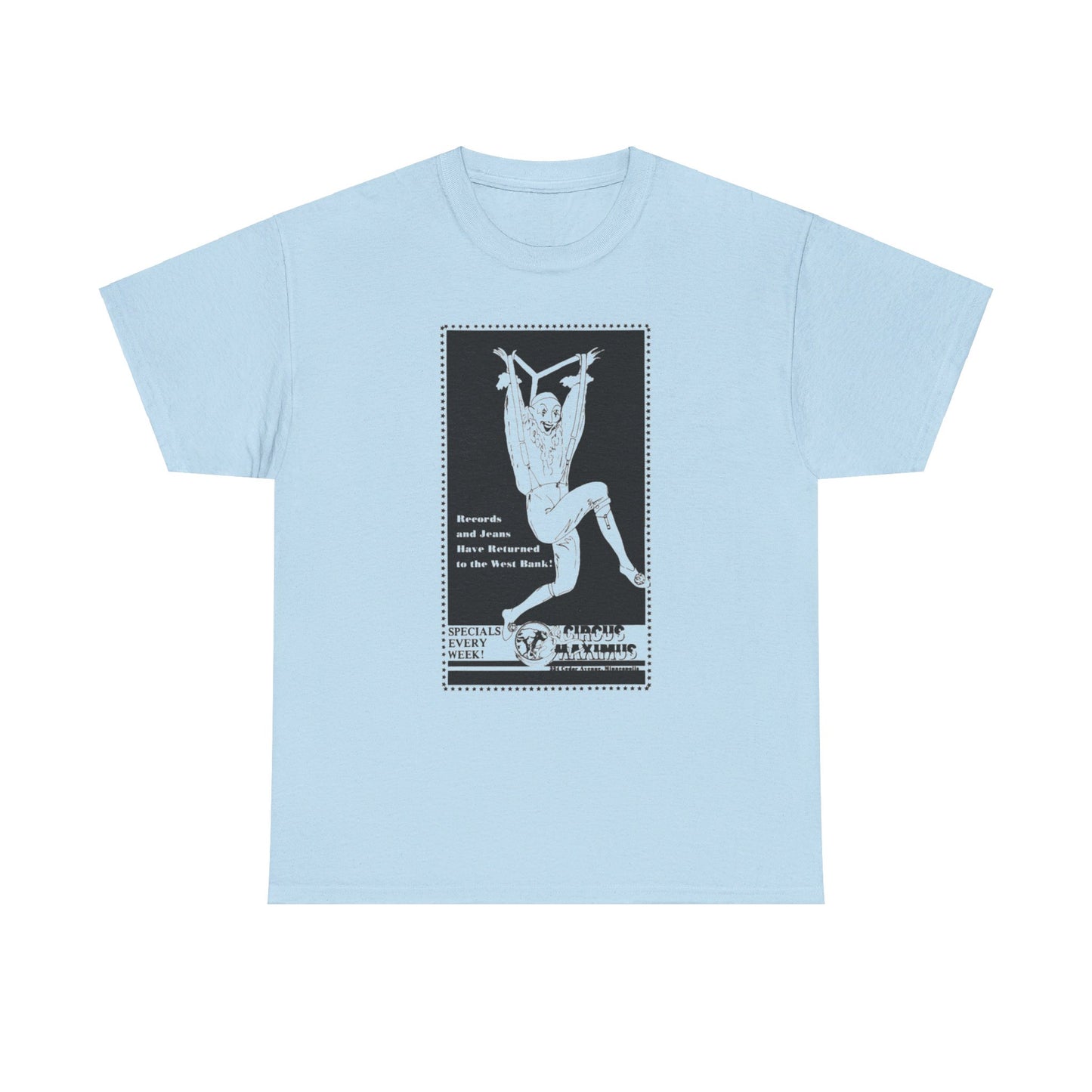 Record Store Tee #128: Circus Maximus Minneapolis