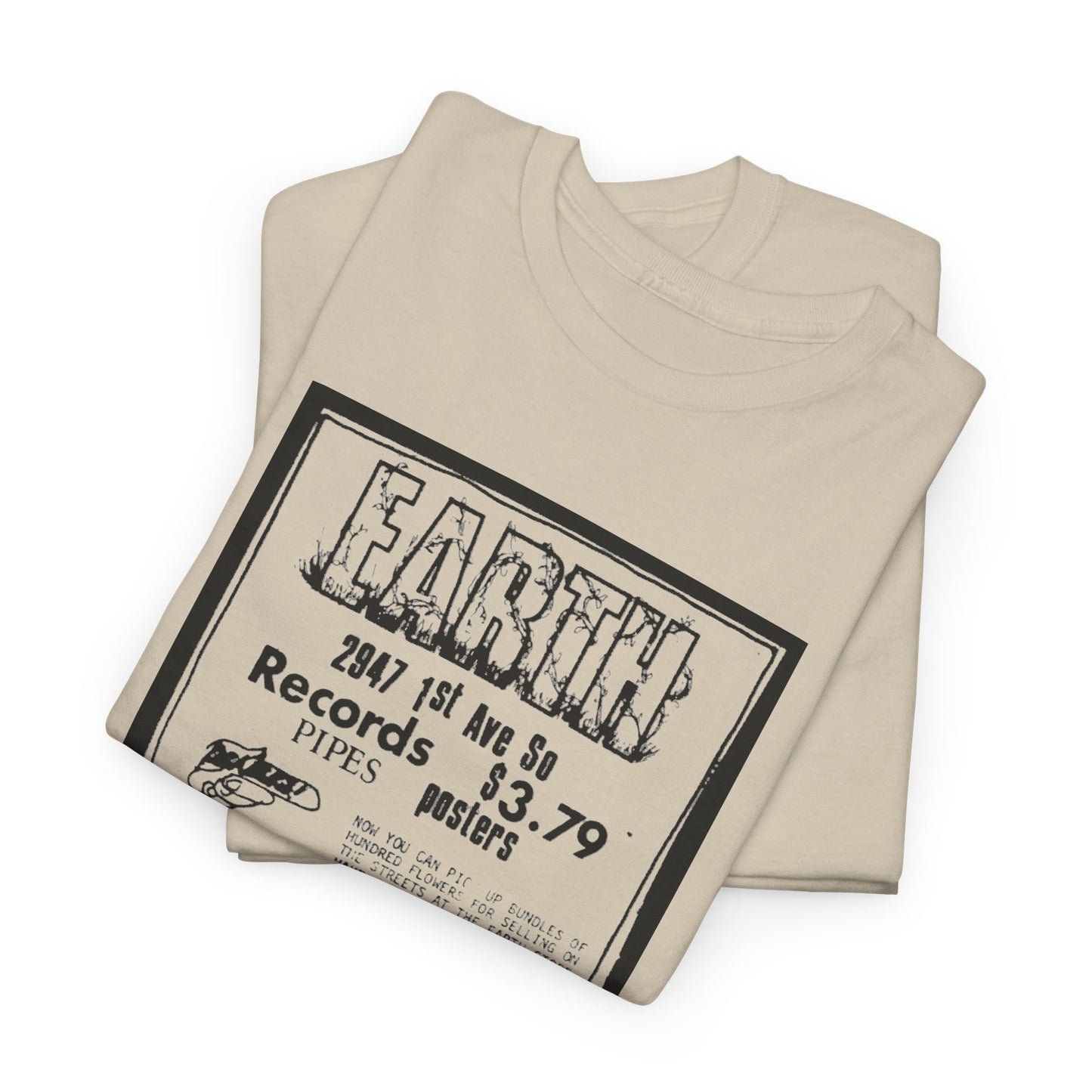 Record Store Tee #133: Earth Records & Pipes