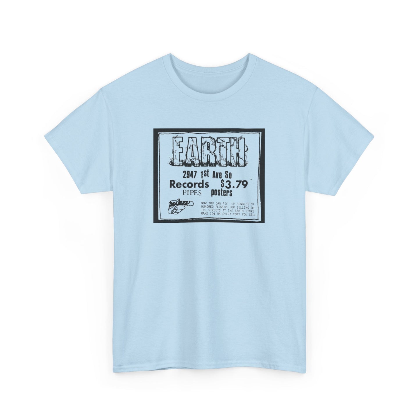 Record Store Tee #133: Earth Records & Pipes