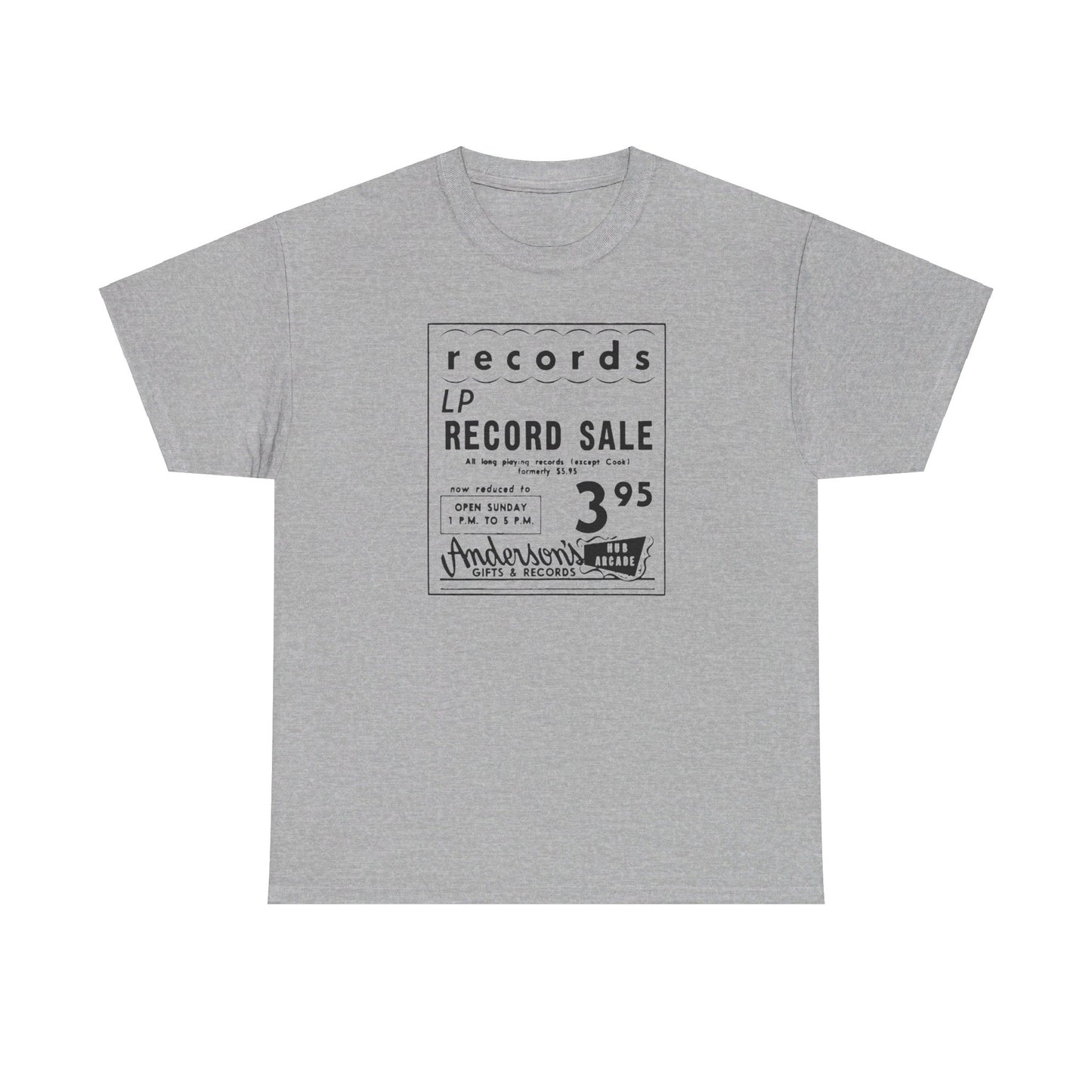Record Store Tee #127: Anderson's Gifts and Records Minneapolis
