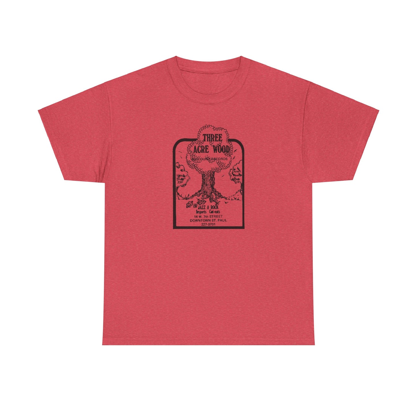 Record Store Tee #148: Three Acre Wood Discount Records & Head Shop