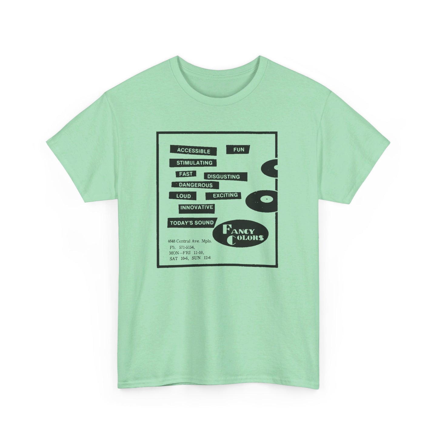 Record Store Tee #135: Fancy Colors Records Minneapolis