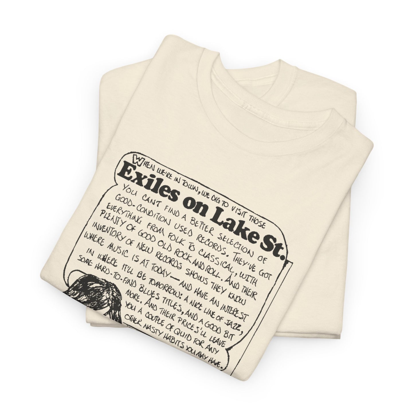 Record Store Tee #146: Wax Museum Exiles On Lake Street