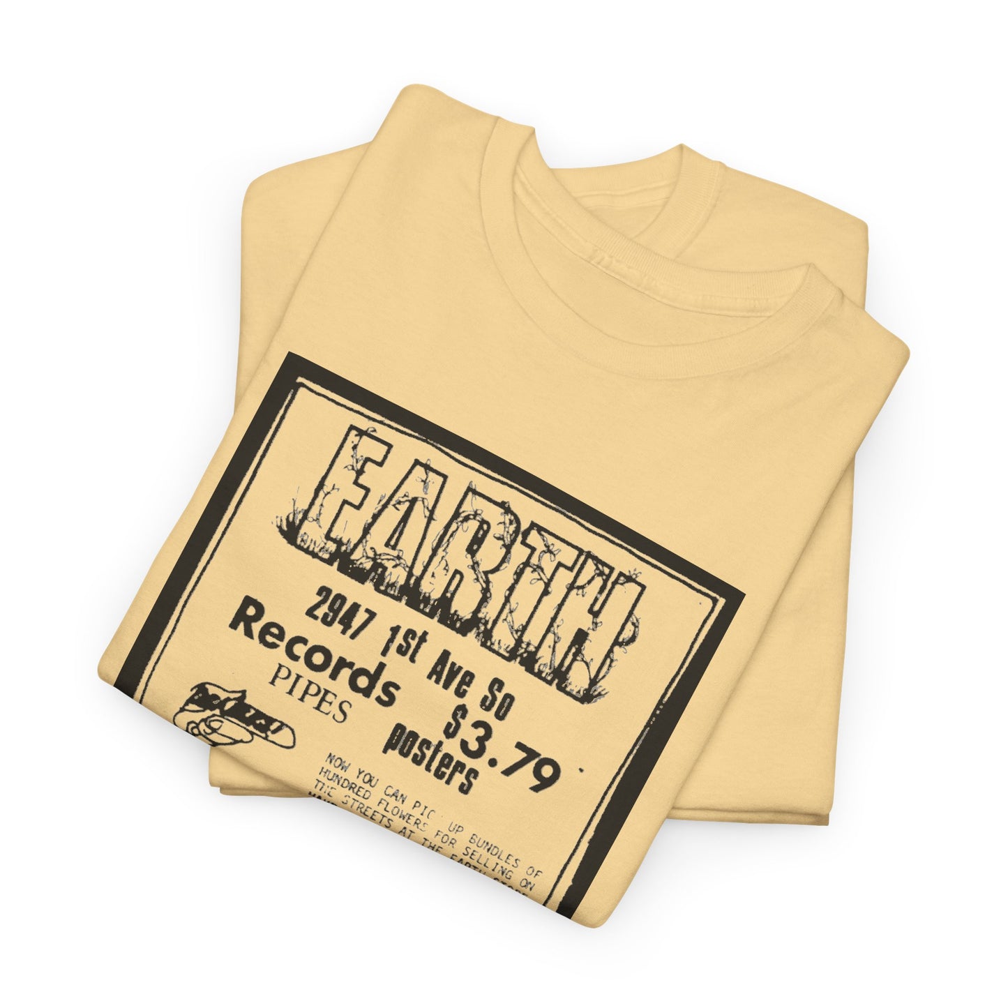 Record Store Tee #133: Earth Records & Pipes