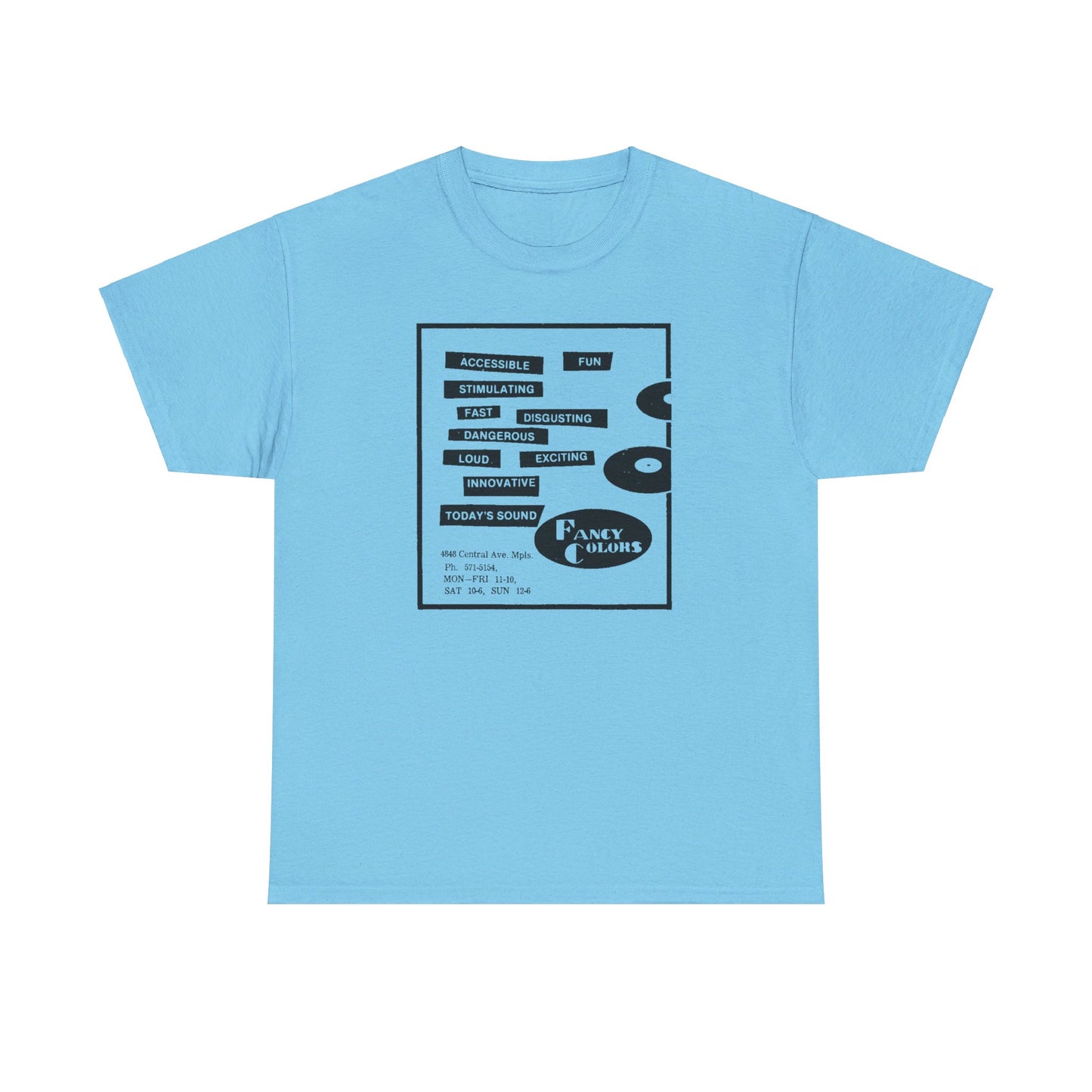 Record Store Tee #135: Fancy Colors Records Minneapolis
