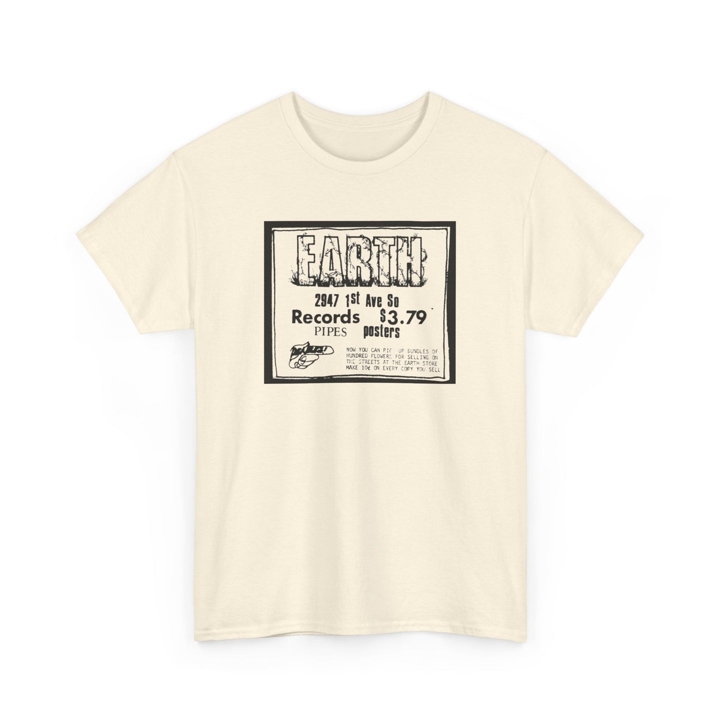 Record Store Tee #133: Earth Records & Pipes