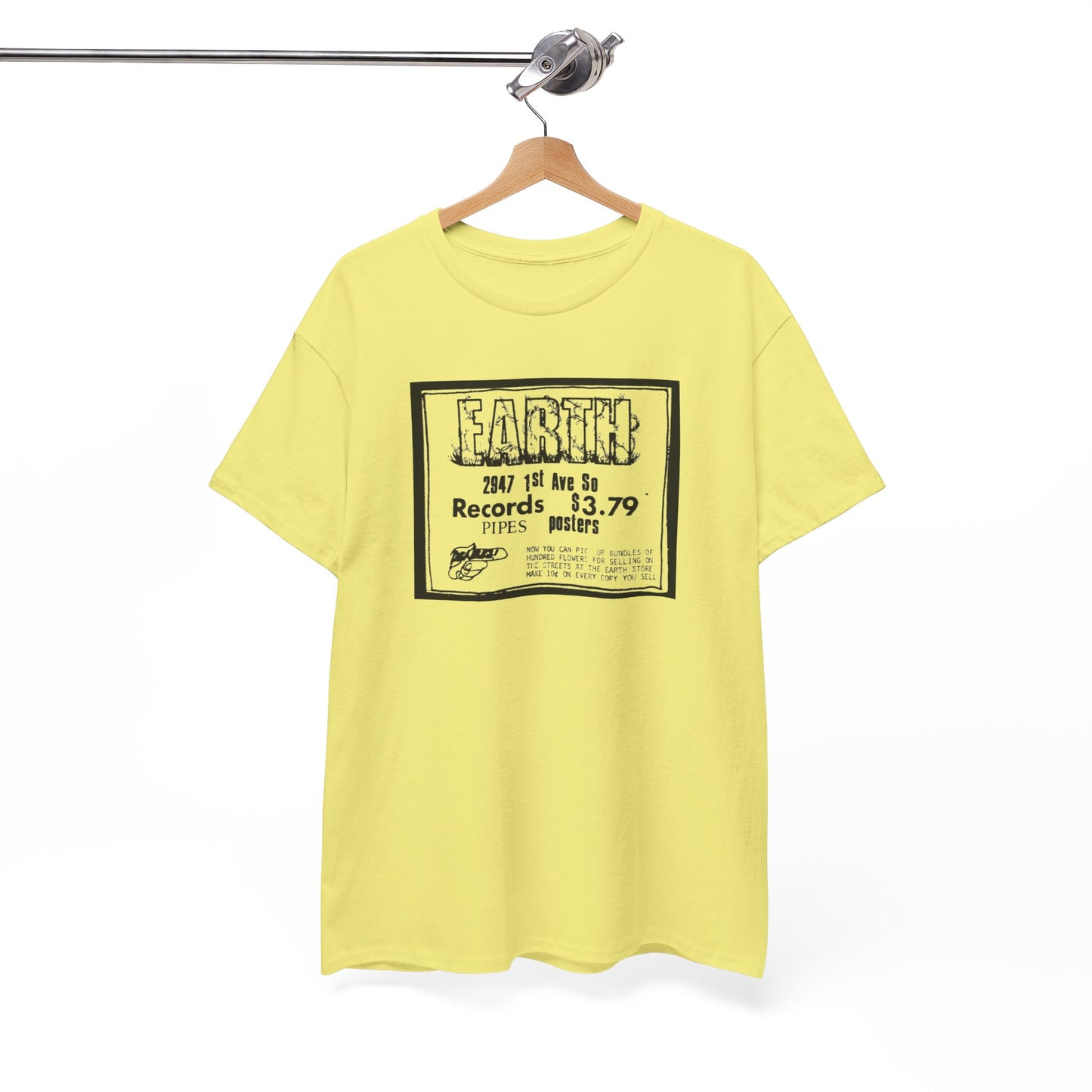 Record Store Tee #133: Earth Records & Pipes