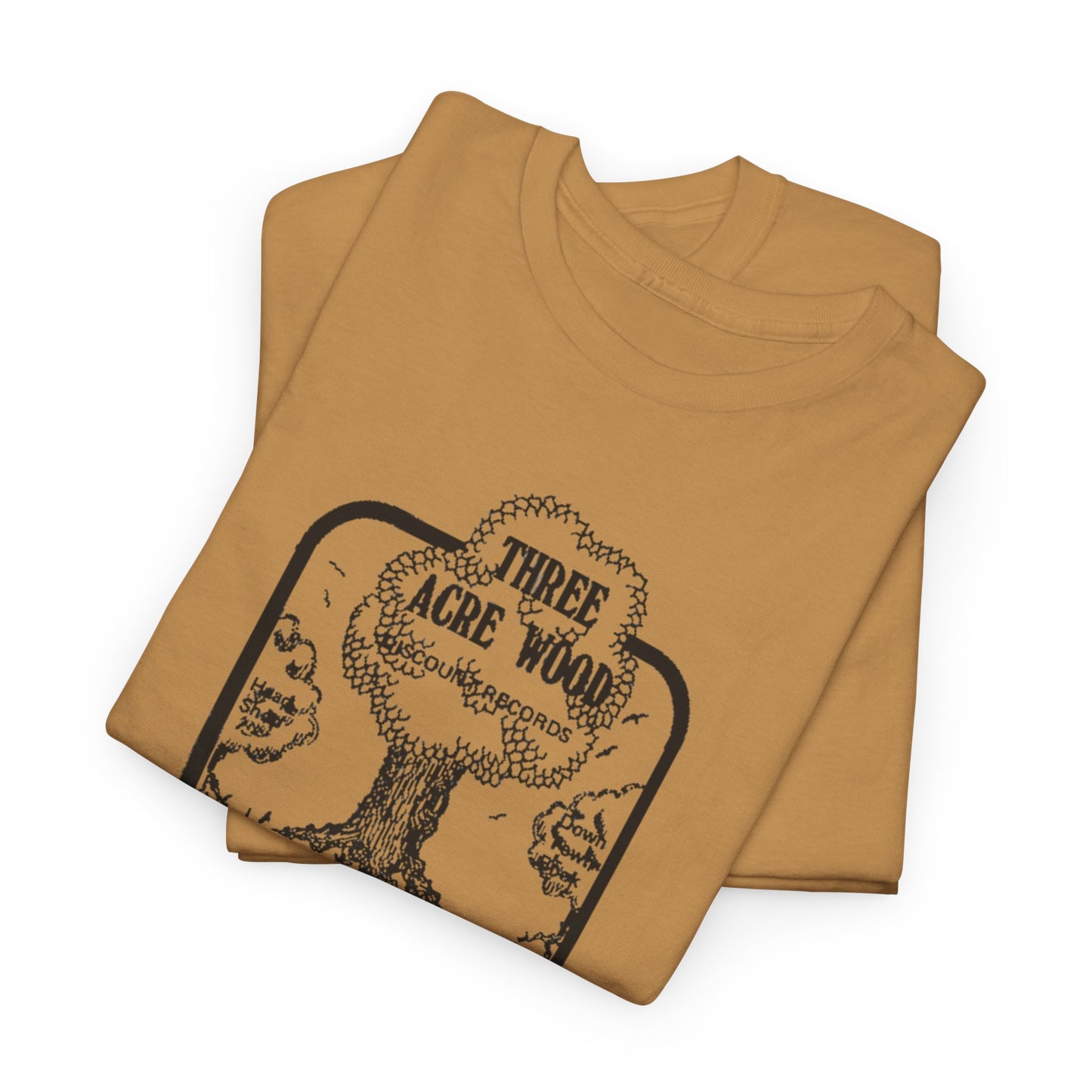 Record Store Tee #148: Three Acre Wood Discount Records & Head Shop