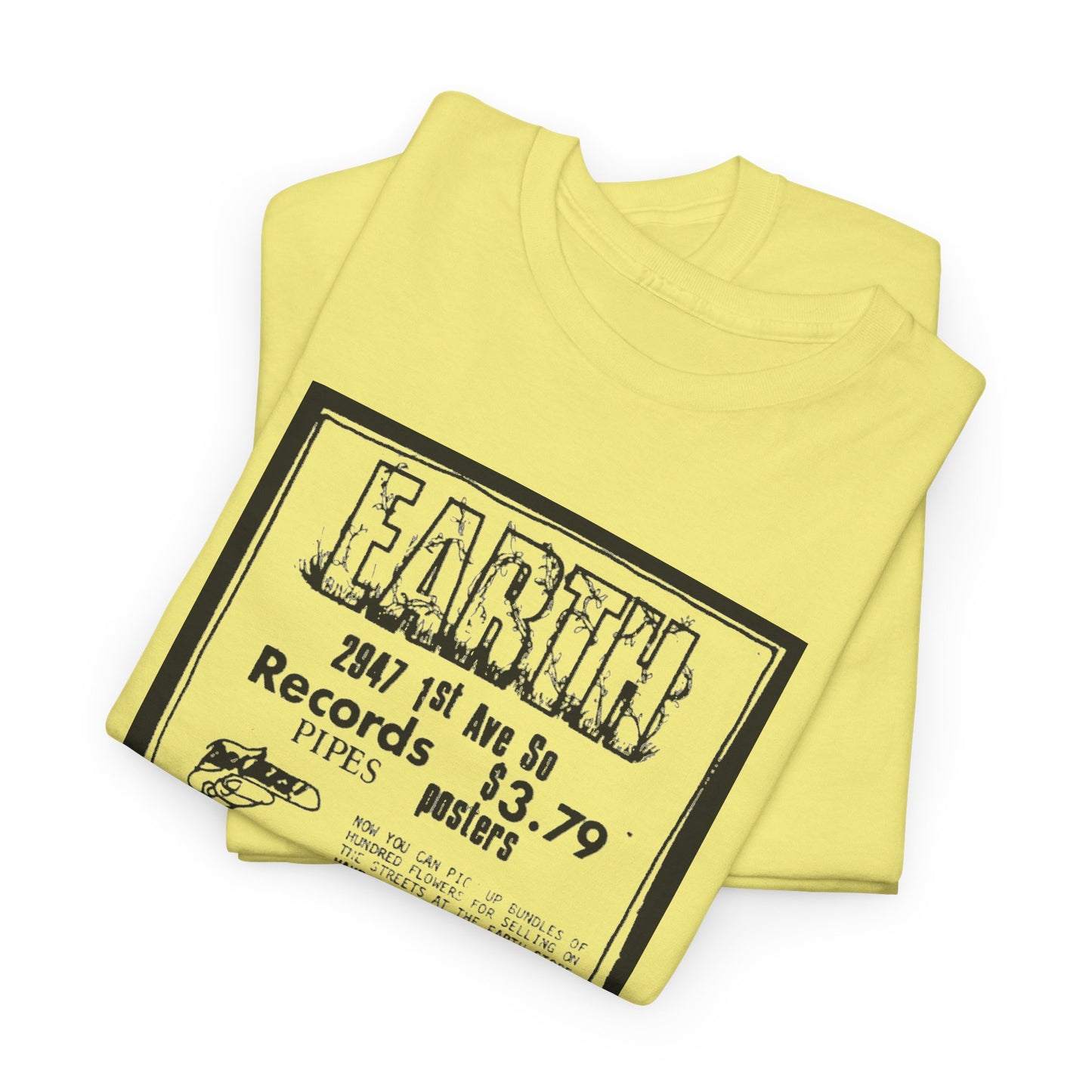 Record Store Tee #133: Earth Records & Pipes