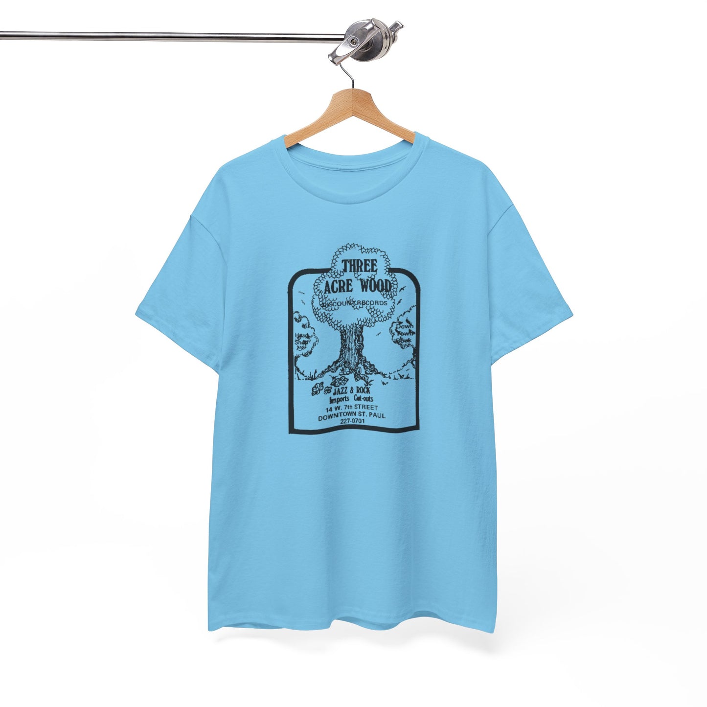 Record Store Tee #148: Three Acre Wood Discount Records & Head Shop
