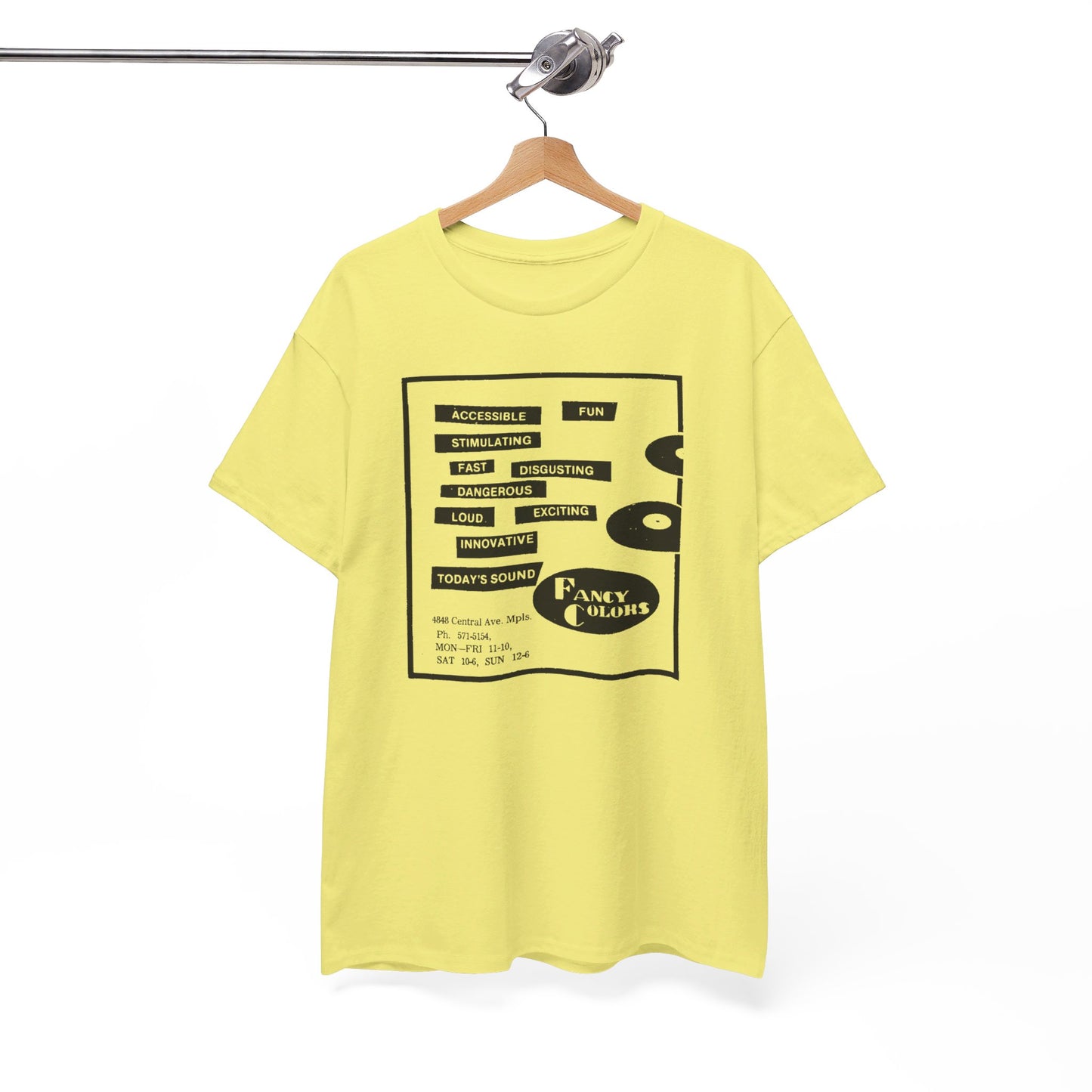Record Store Tee #135: Fancy Colors Records Minneapolis