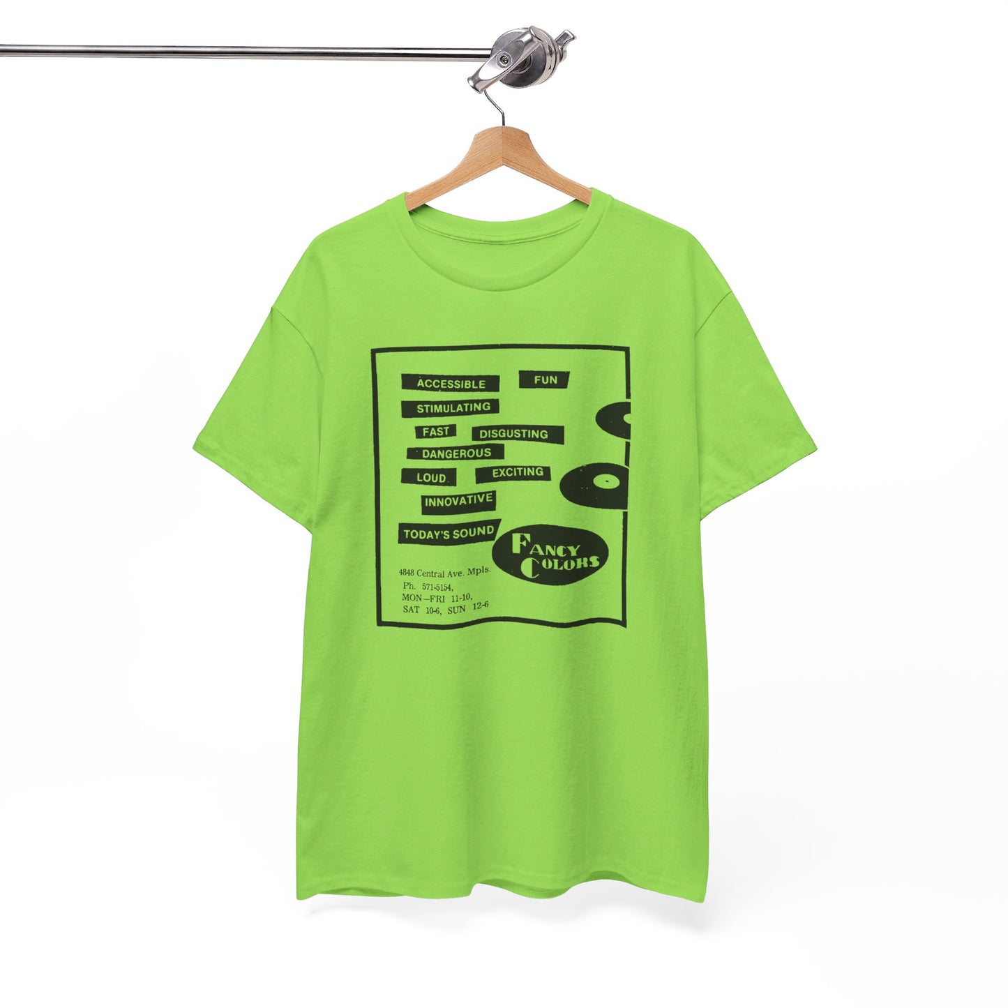Record Store Tee #135: Fancy Colors Records Minneapolis