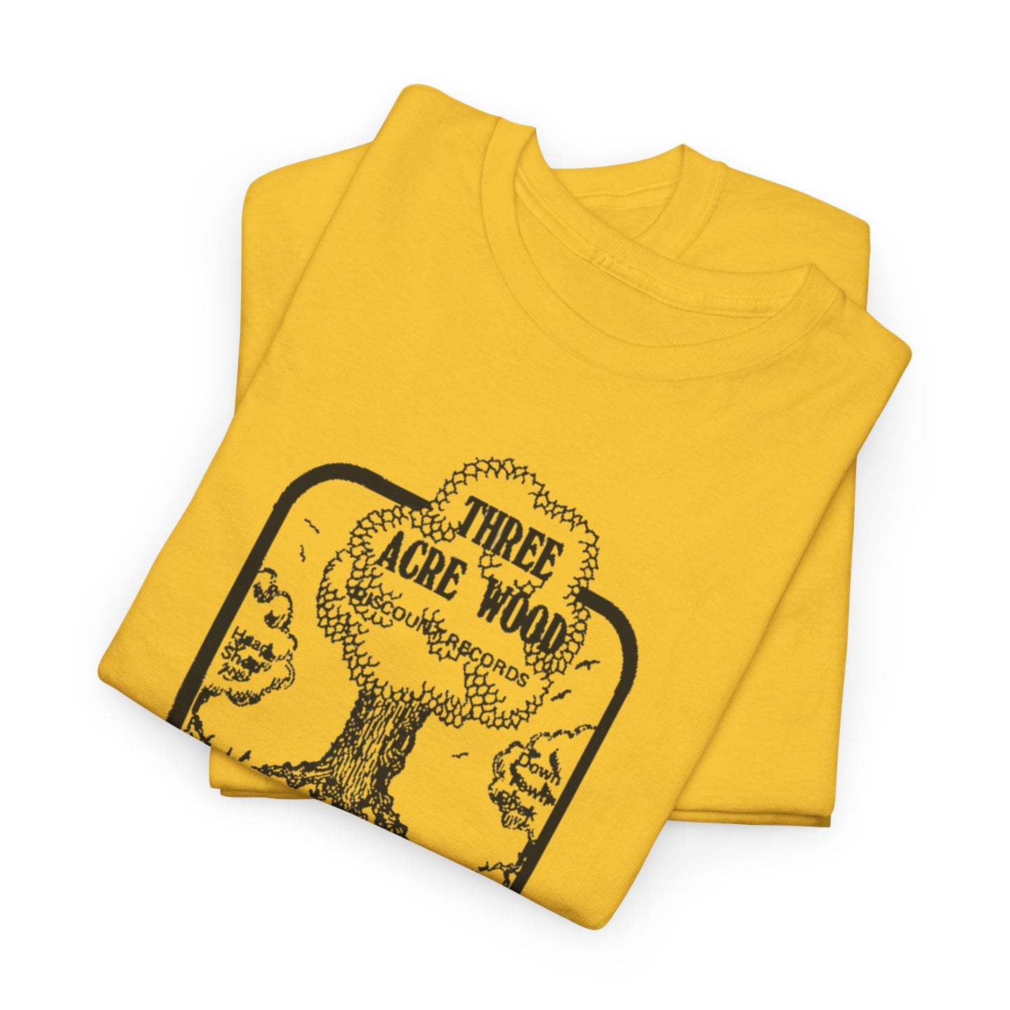 Record Store Tee #148: Three Acre Wood Discount Records & Head Shop