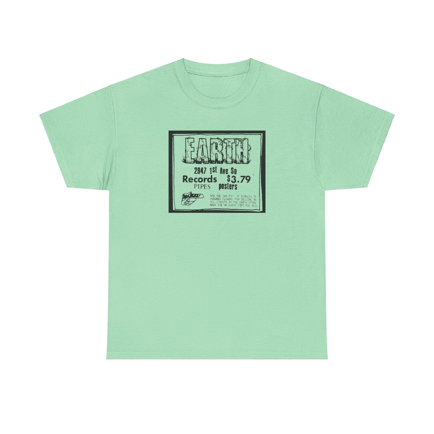 Record Store Tee #133: Earth Records & Pipes