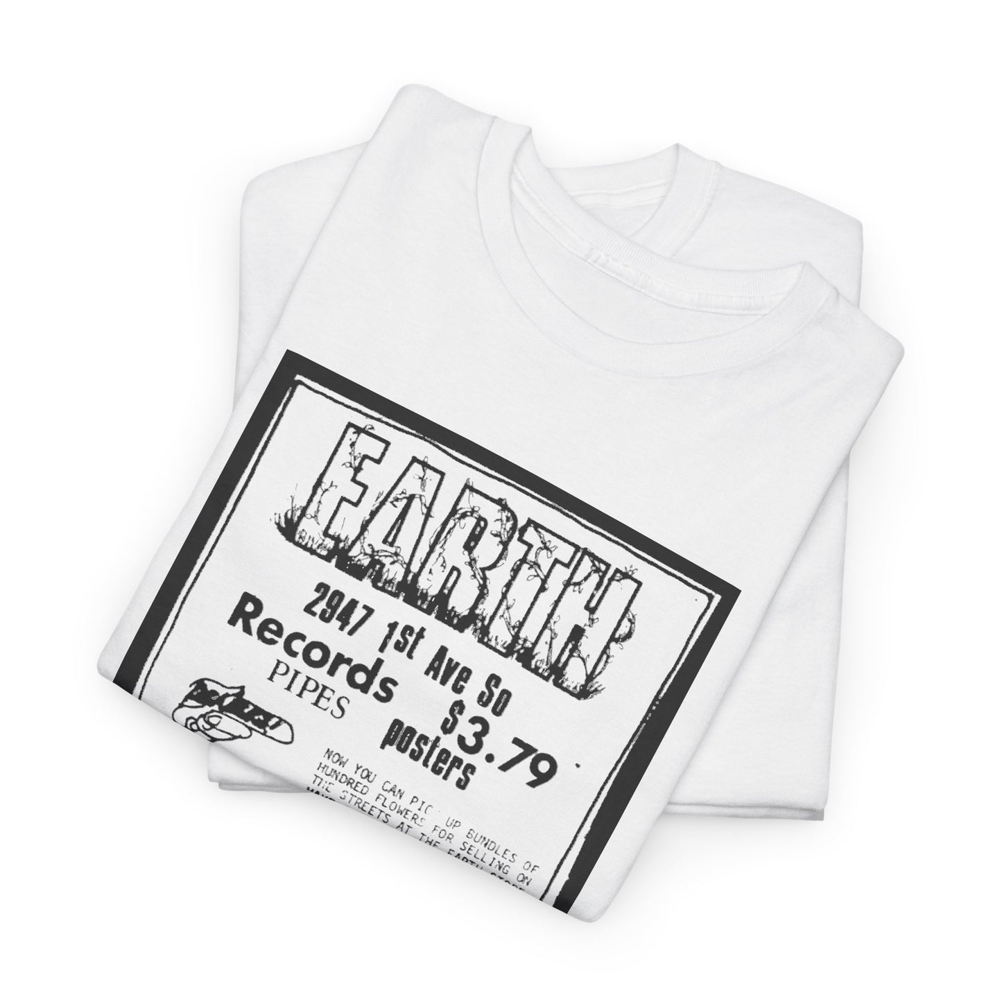Record Store Tee #133: Earth Records & Pipes