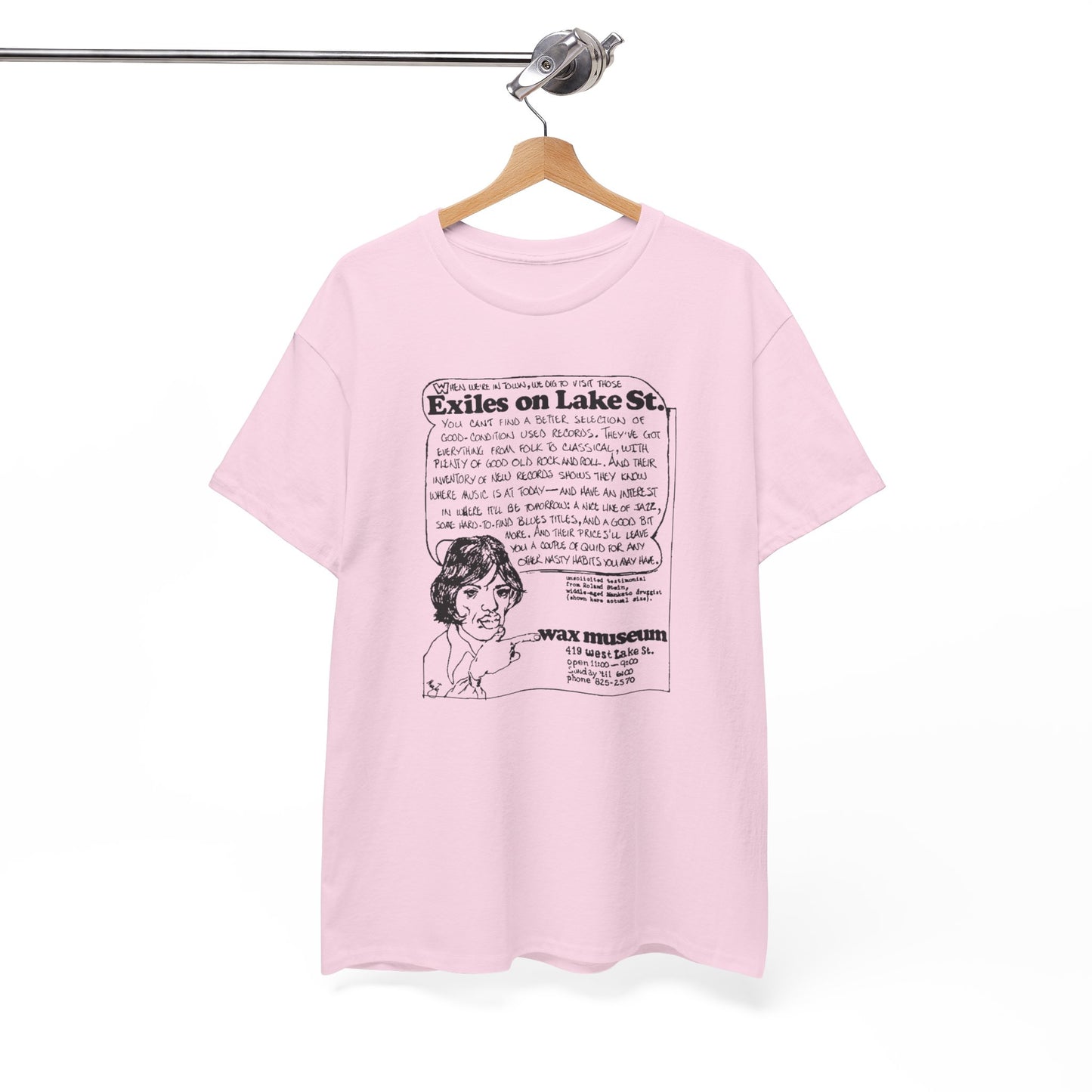 Record Store Tee #146: Wax Museum Exiles On Lake Street