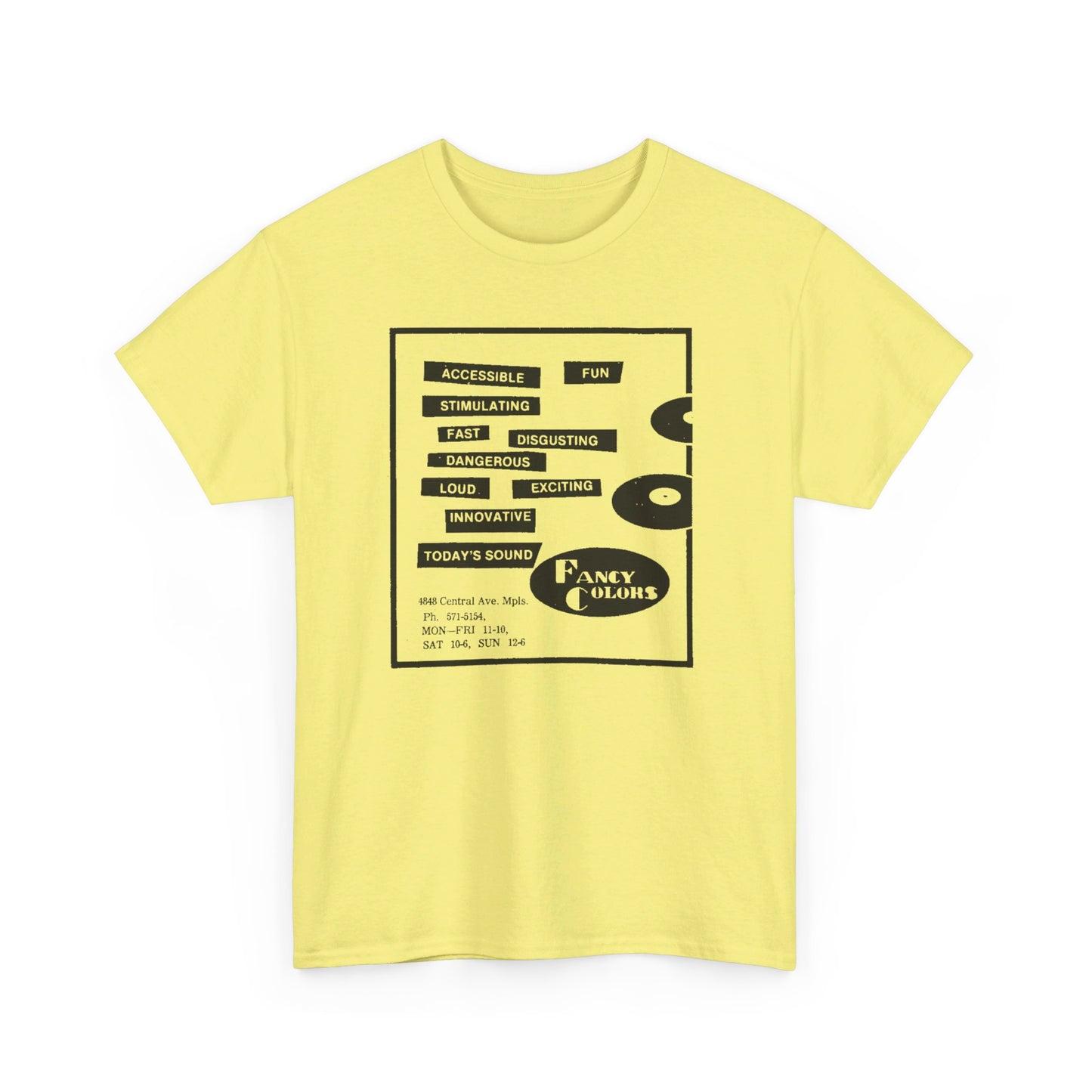 Record Store Tee #135: Fancy Colors Records Minneapolis